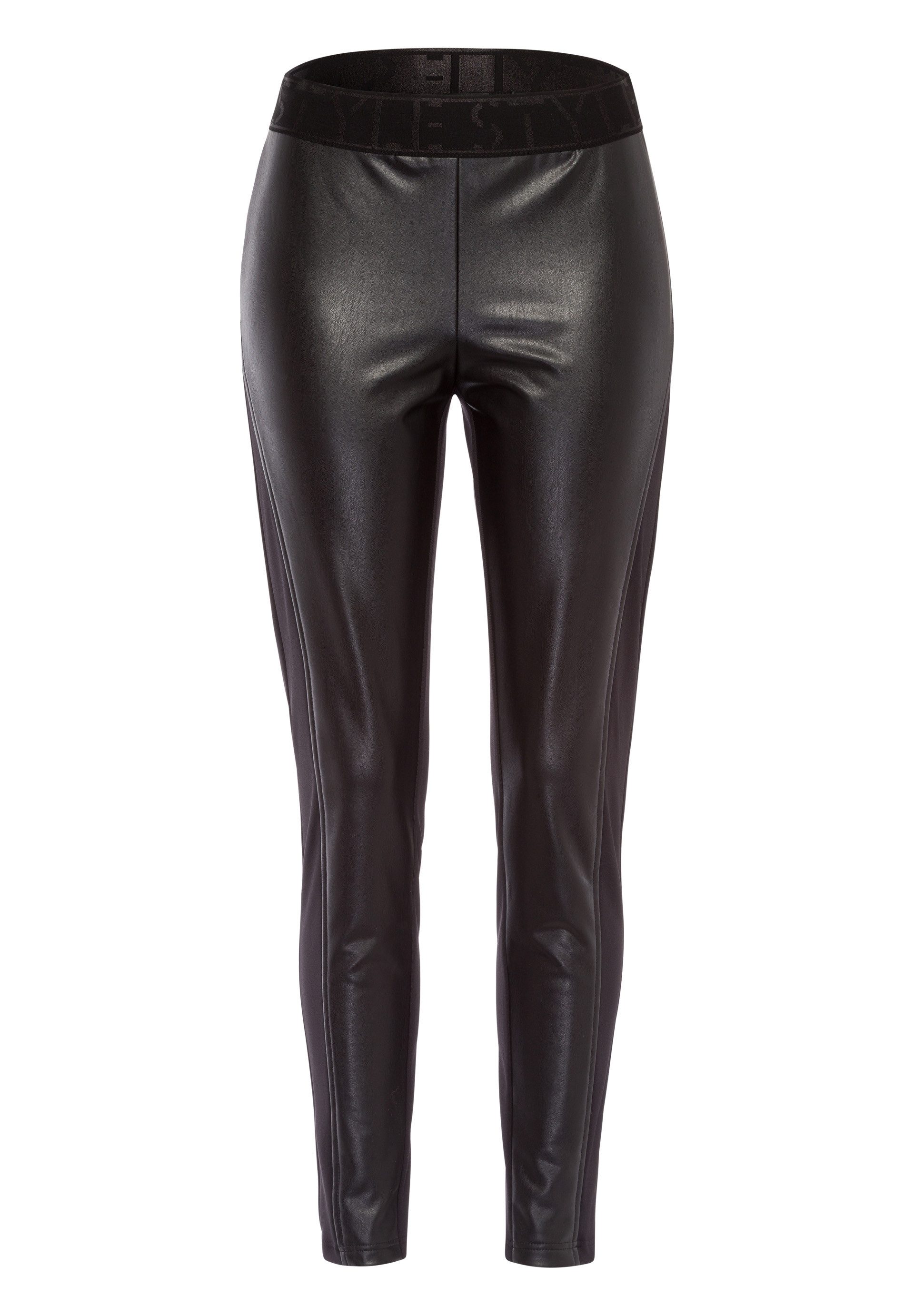 TUZZI Schlupfhose mit Kontrast-Materialmix günstig online kaufen