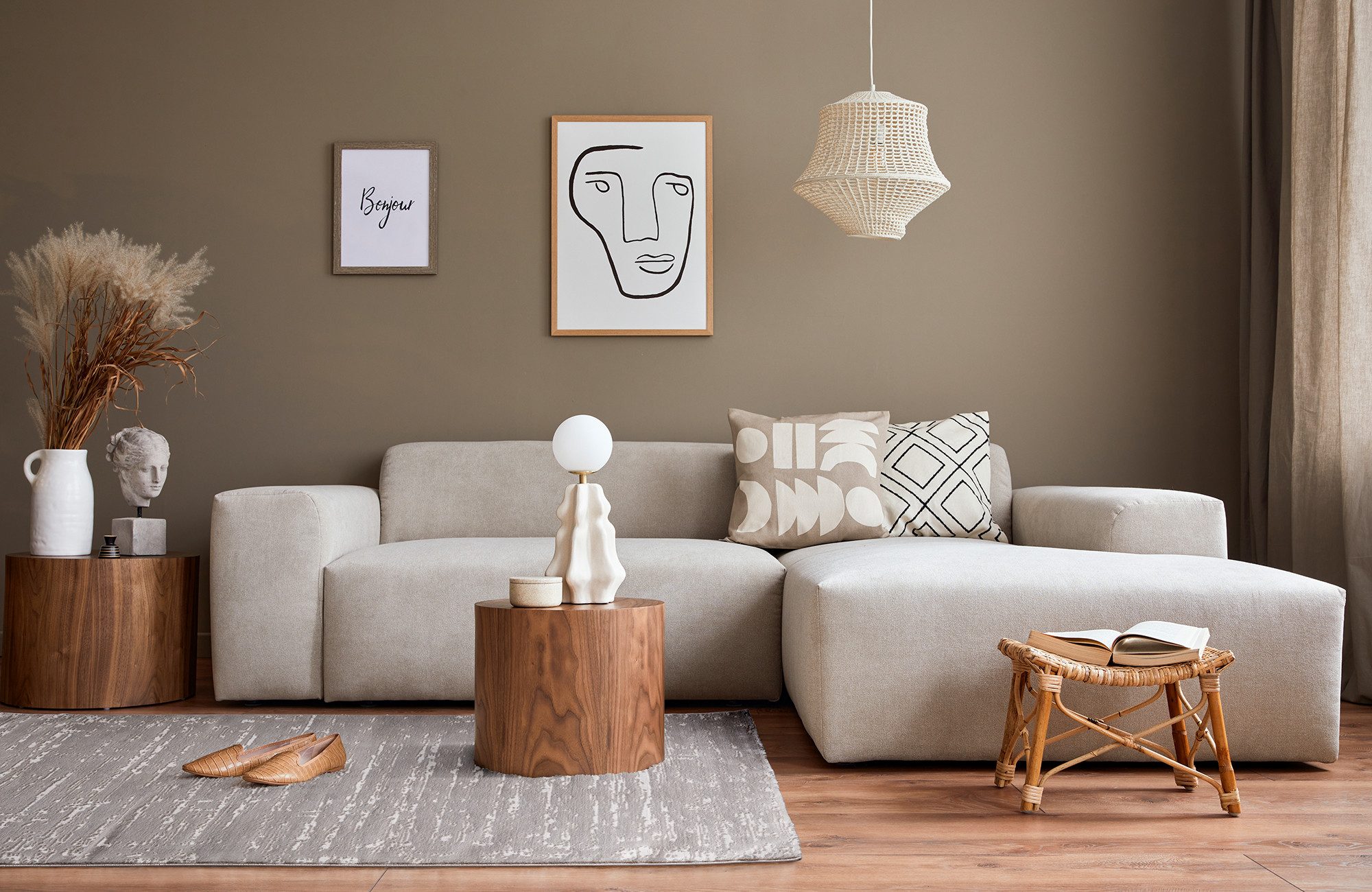 Tesso Living Teppich Teppich Wohnzimmer STELLA, günstig online kaufen