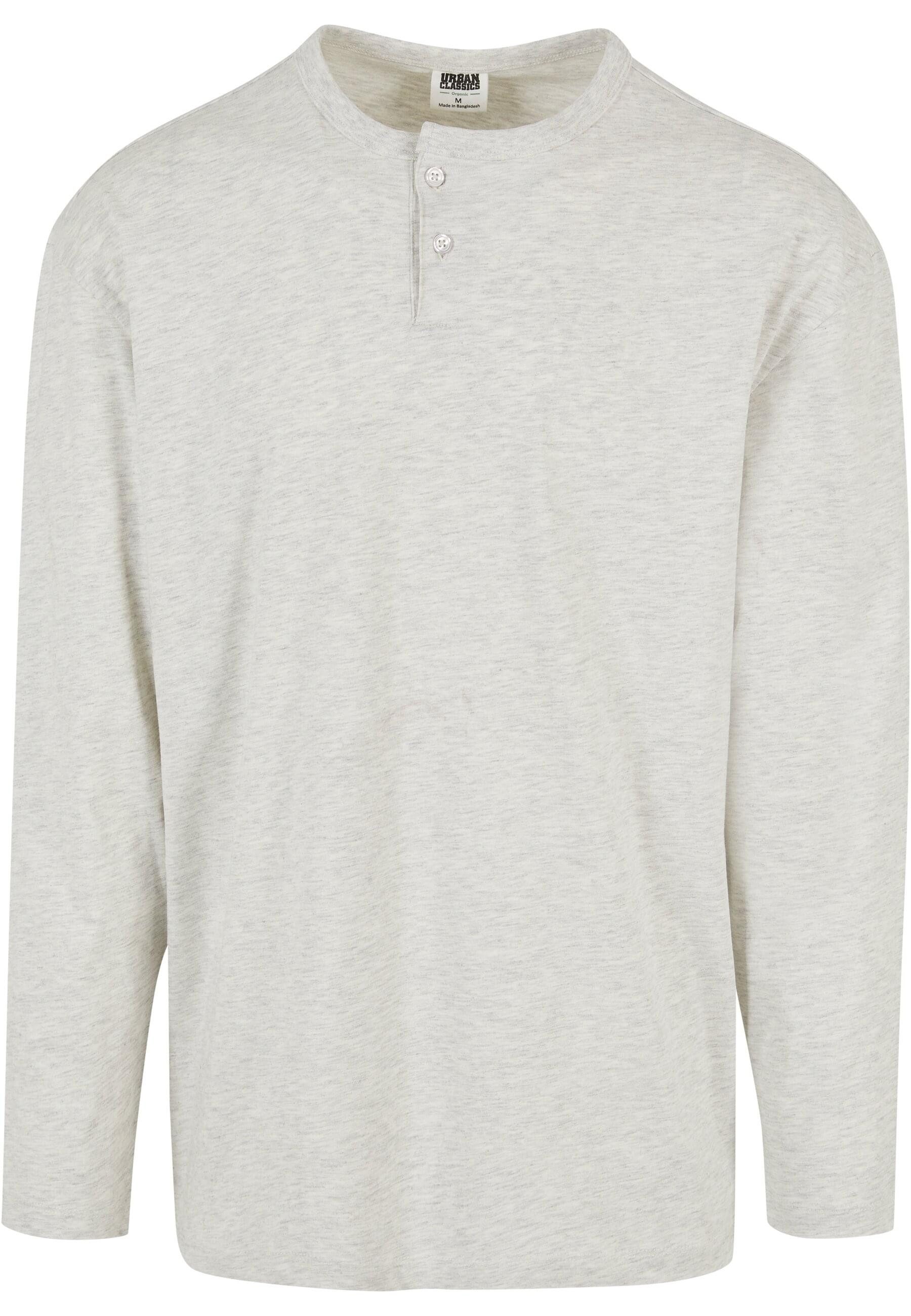 URBAN CLASSICS Longsleeve Urban Classics Herren Organic Oversized Henley Lo günstig online kaufen