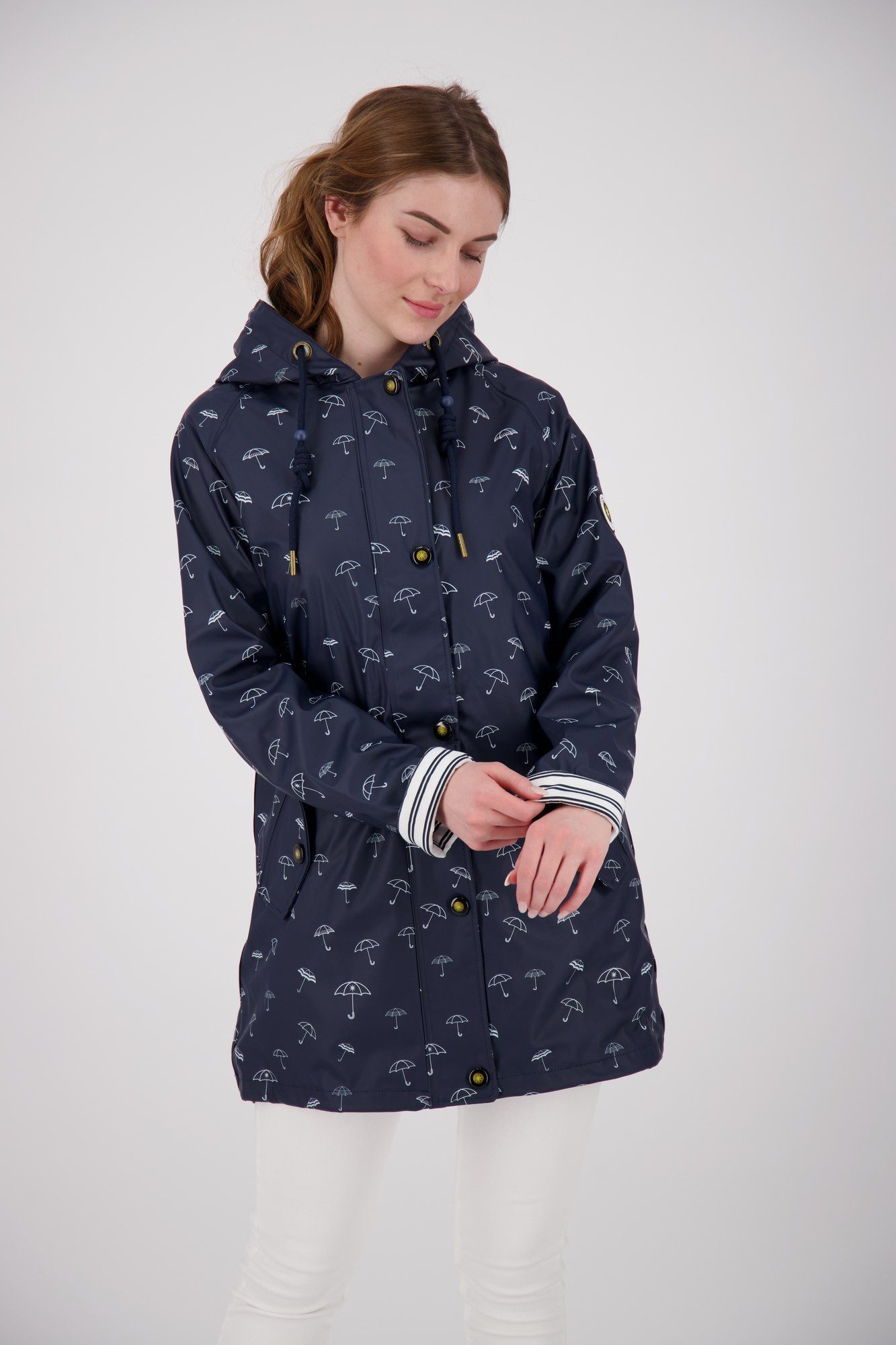 ankerglut Regenjacke Friesennerz #ankerglutbucht Regenmantel, Longjacket auch in Großen Größen erhältlich – Bild 5 von 5