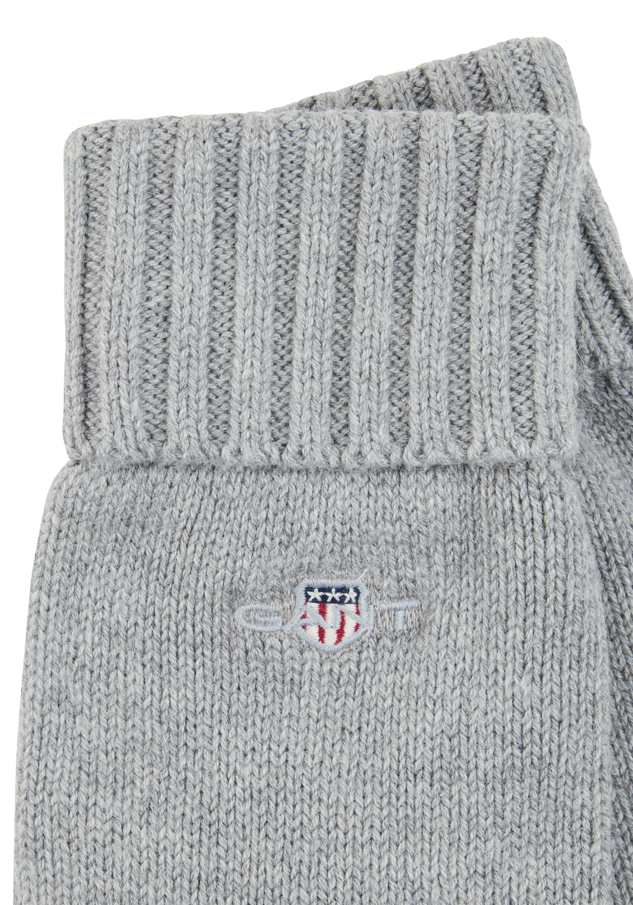 Gant Strickhandschuhe COTTON BLEND LOGO wärmend günstig online kaufen