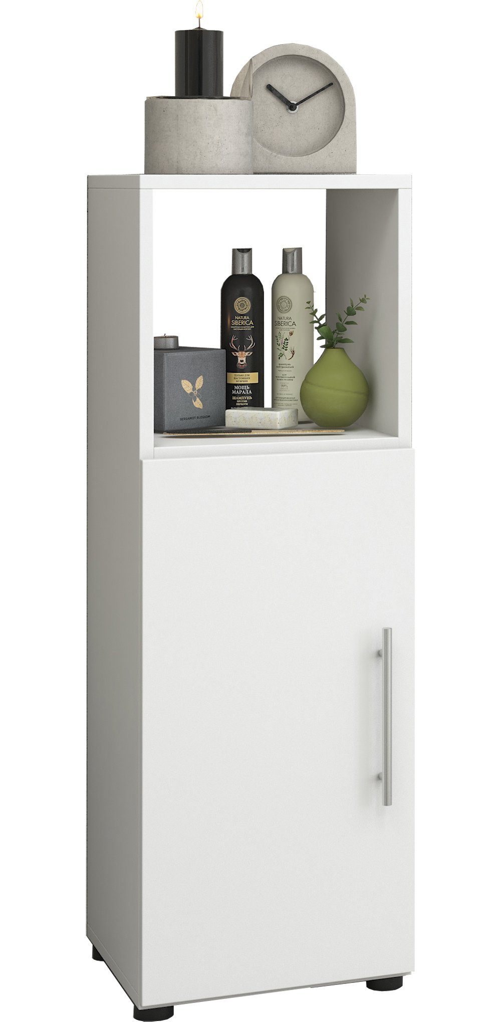 VCM Midischrank Holz Badmöbel Midischrank Badschrank günstig online kaufen