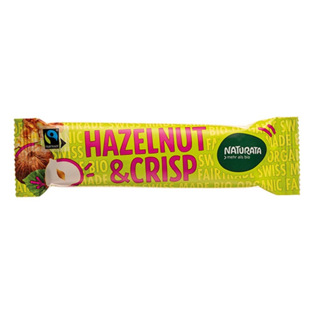 Naturata Süßigkeit Schokoriegel - Hazelnut & Crisp 33g