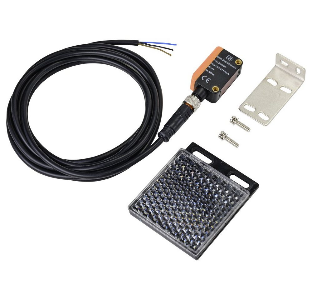 Thumbnail - TRU COMPONENTS Sensor TRU COMPONENTS Reflexions-Lichtschranke TC-9417220 M8 Effektive Detekt, (TC-9417220)
