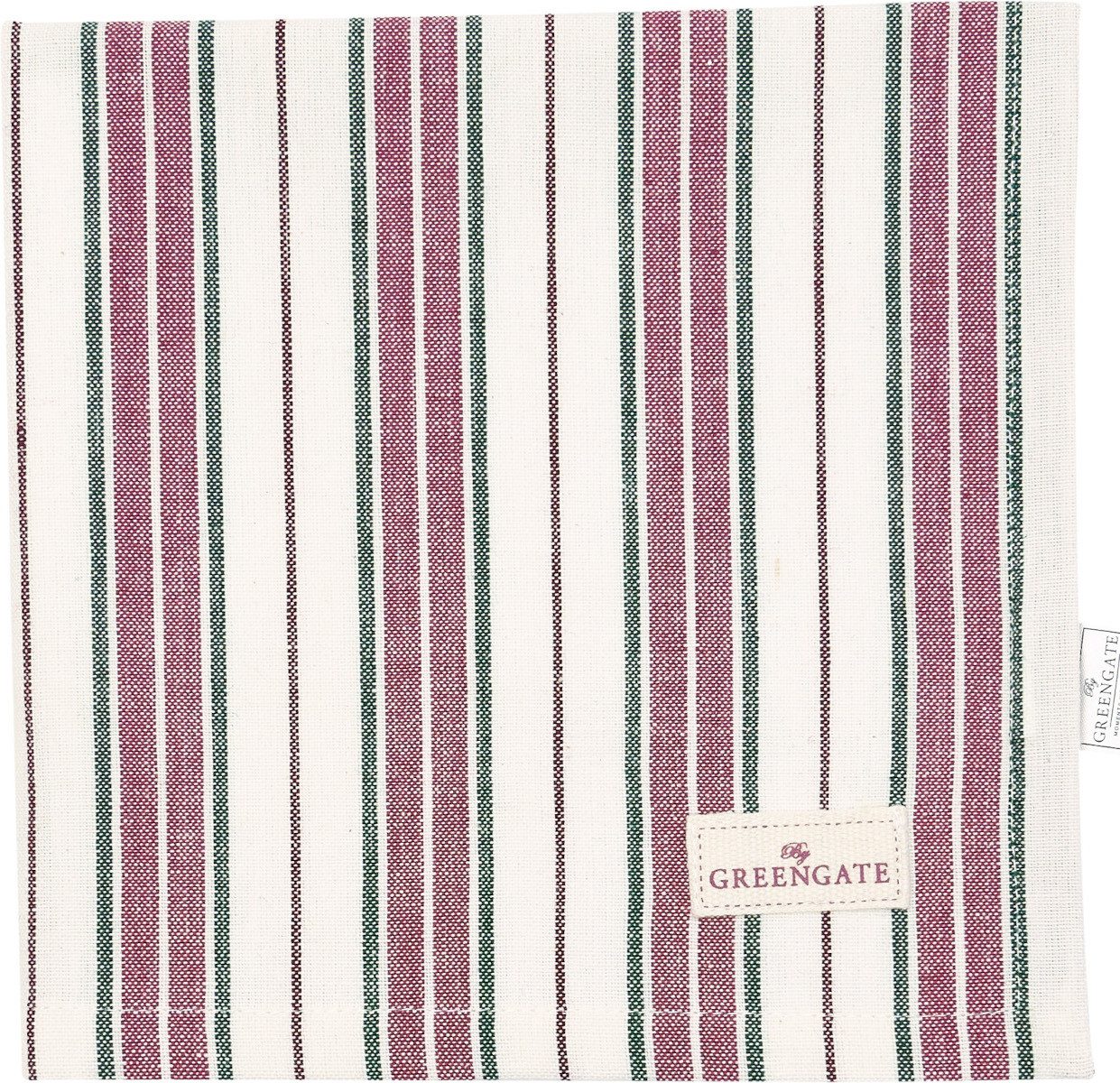 Greengate Stoffserviette Lucianna Stoffserviette white 40 x 40 cm