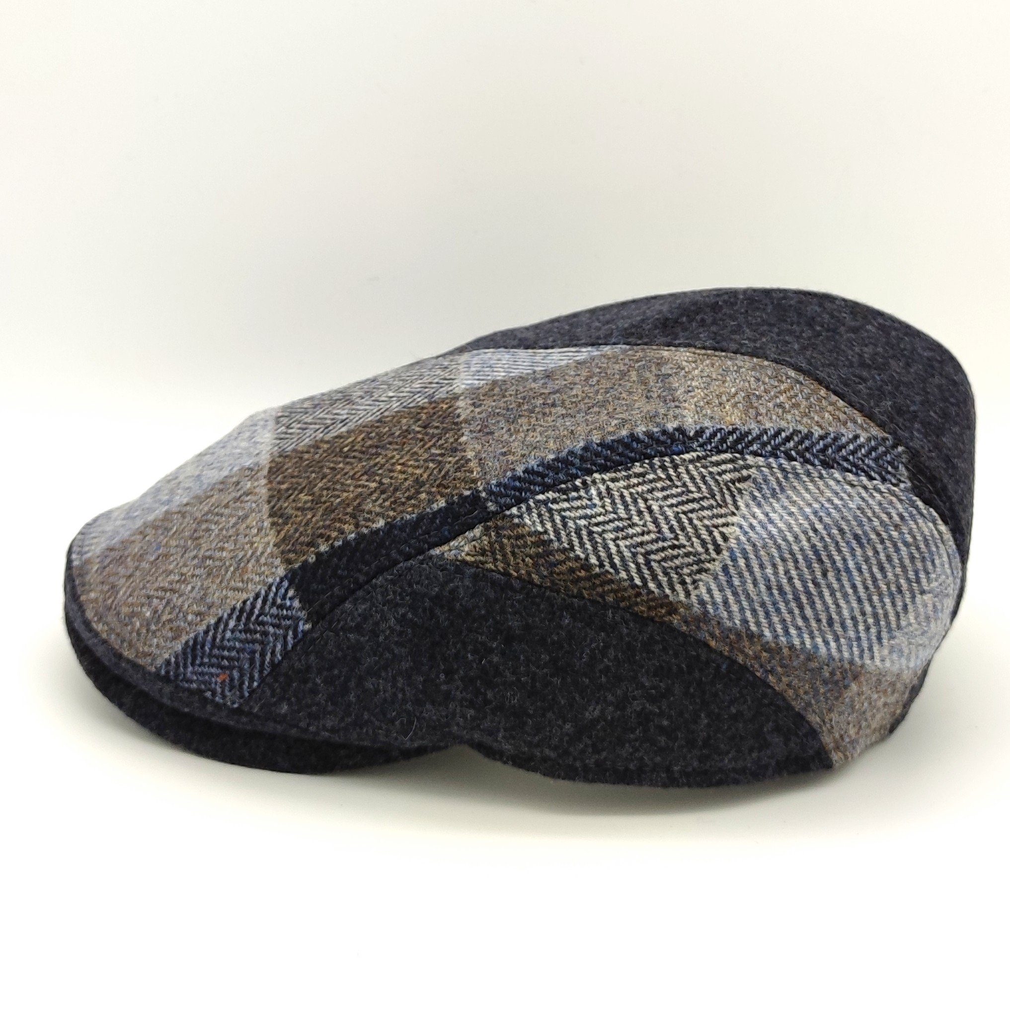 Flat Flatcap Daytona blau Cap Göttmann