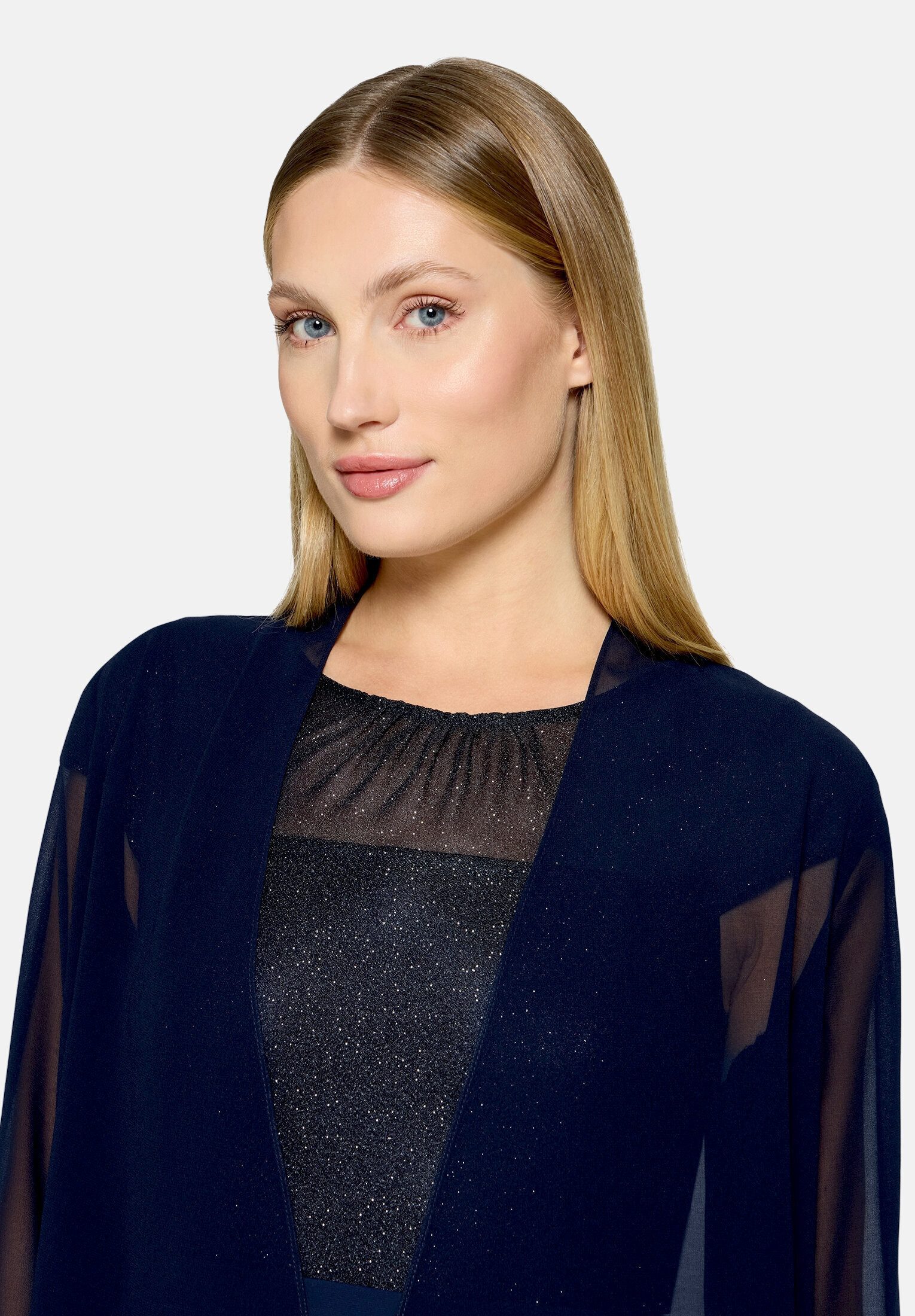 Vera Mont Blusenjacke Damen ohne Verschluss