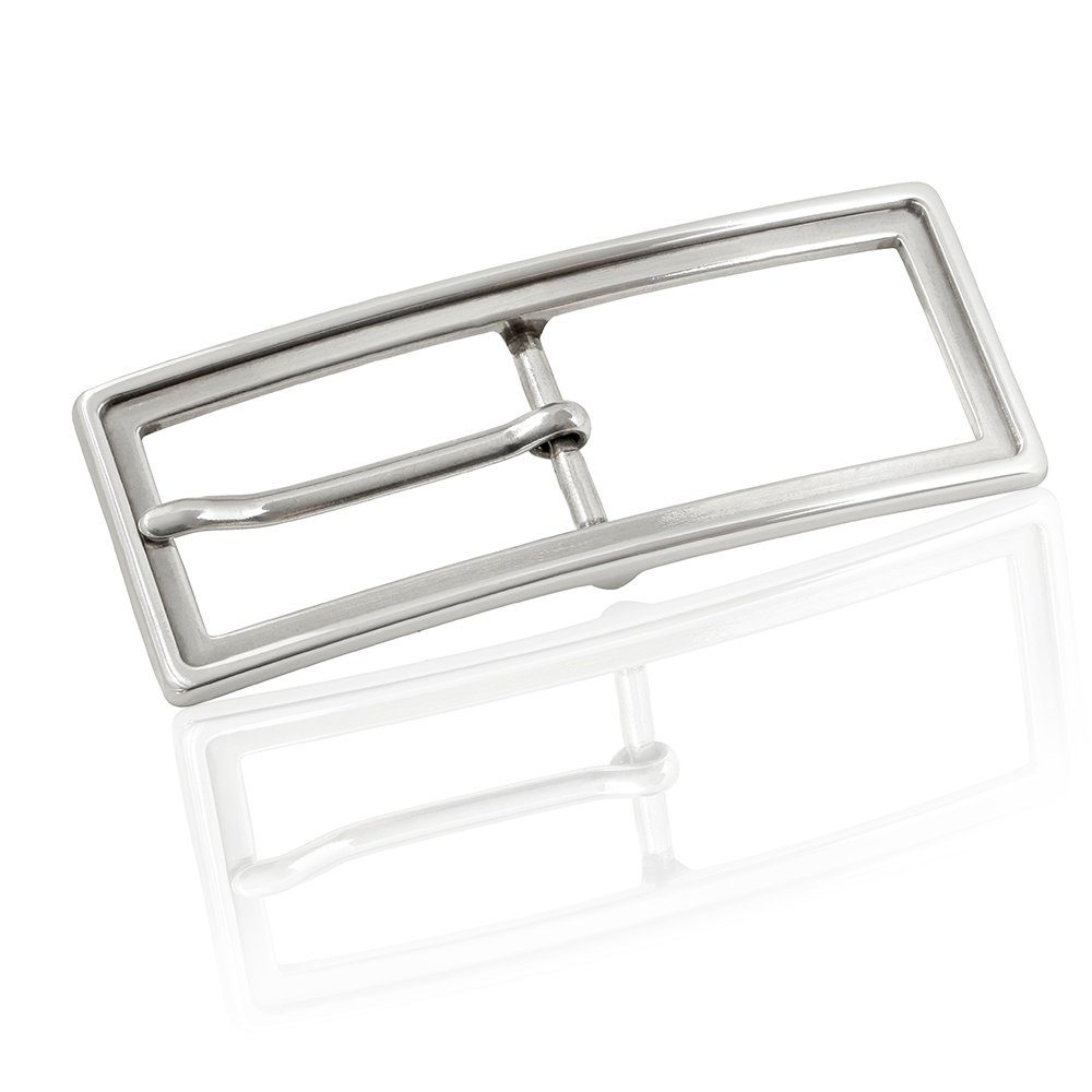 Gürtelschnalle 25mm Metall Silber - Buckle Gap - 314007500020