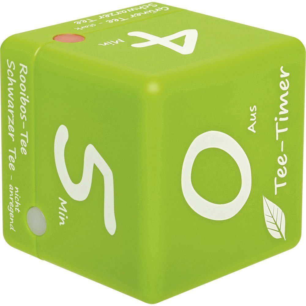 TFA Dostmann Eieruhr TFA Dostmann Tee-Timer Cube Timer Grün digital
