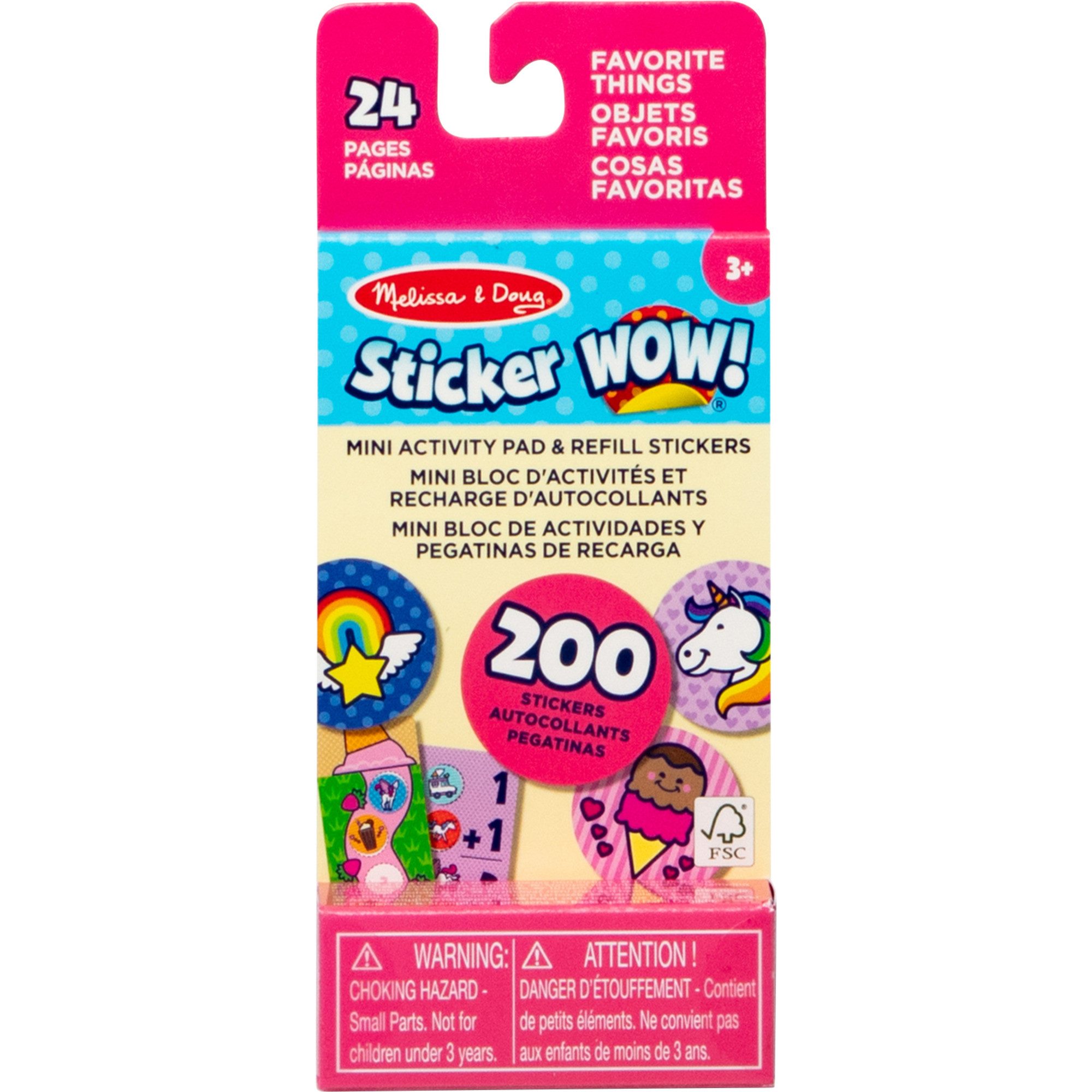 HATCHIMALS Spielfigur Spin Master Melissa & Doug - Sticker WOW!