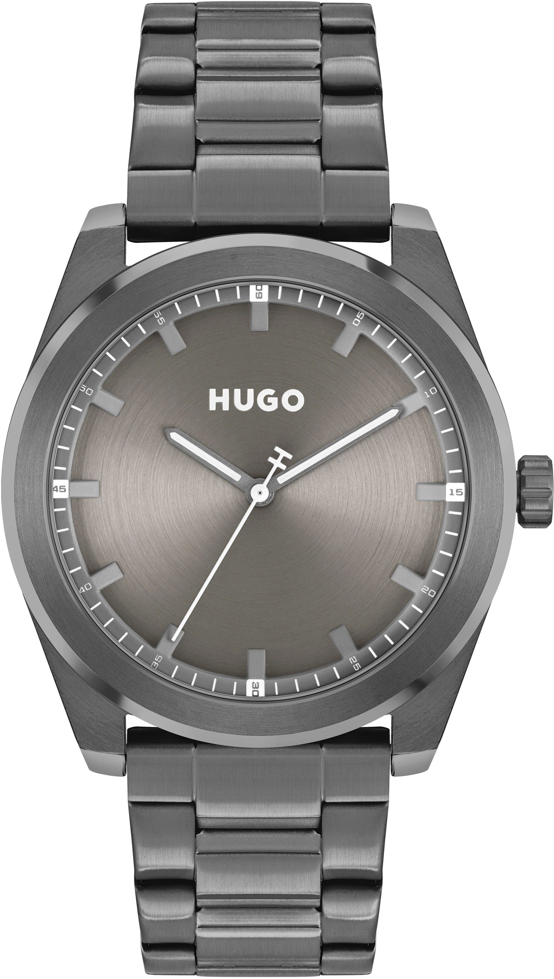 HUGO Quarzuhr #BRIGHT 1530355, Armbanduhr, Herrenuhr, günstig online kaufen