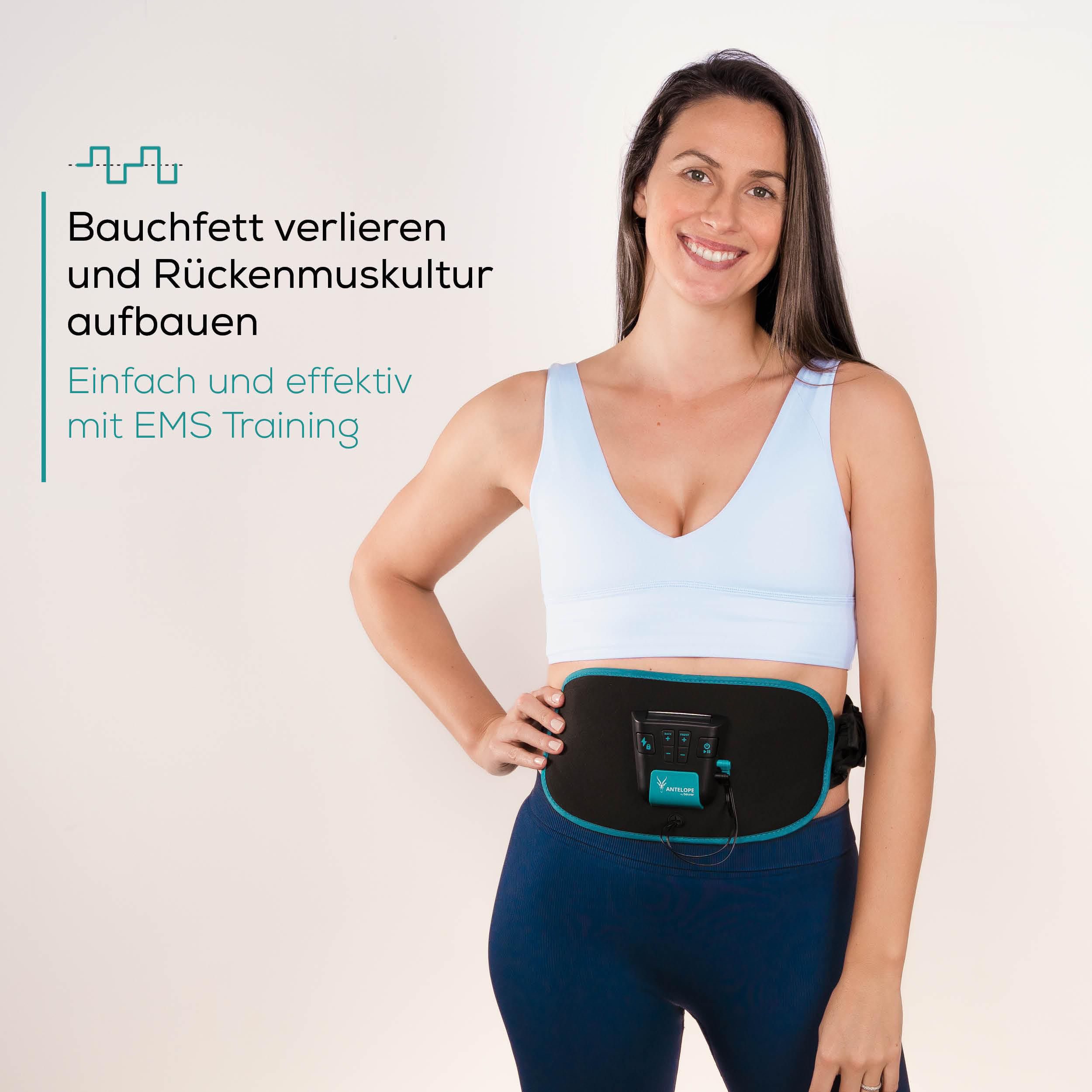 BEURER EMS-Bauchmuskeltrainer Corefit II Antelope