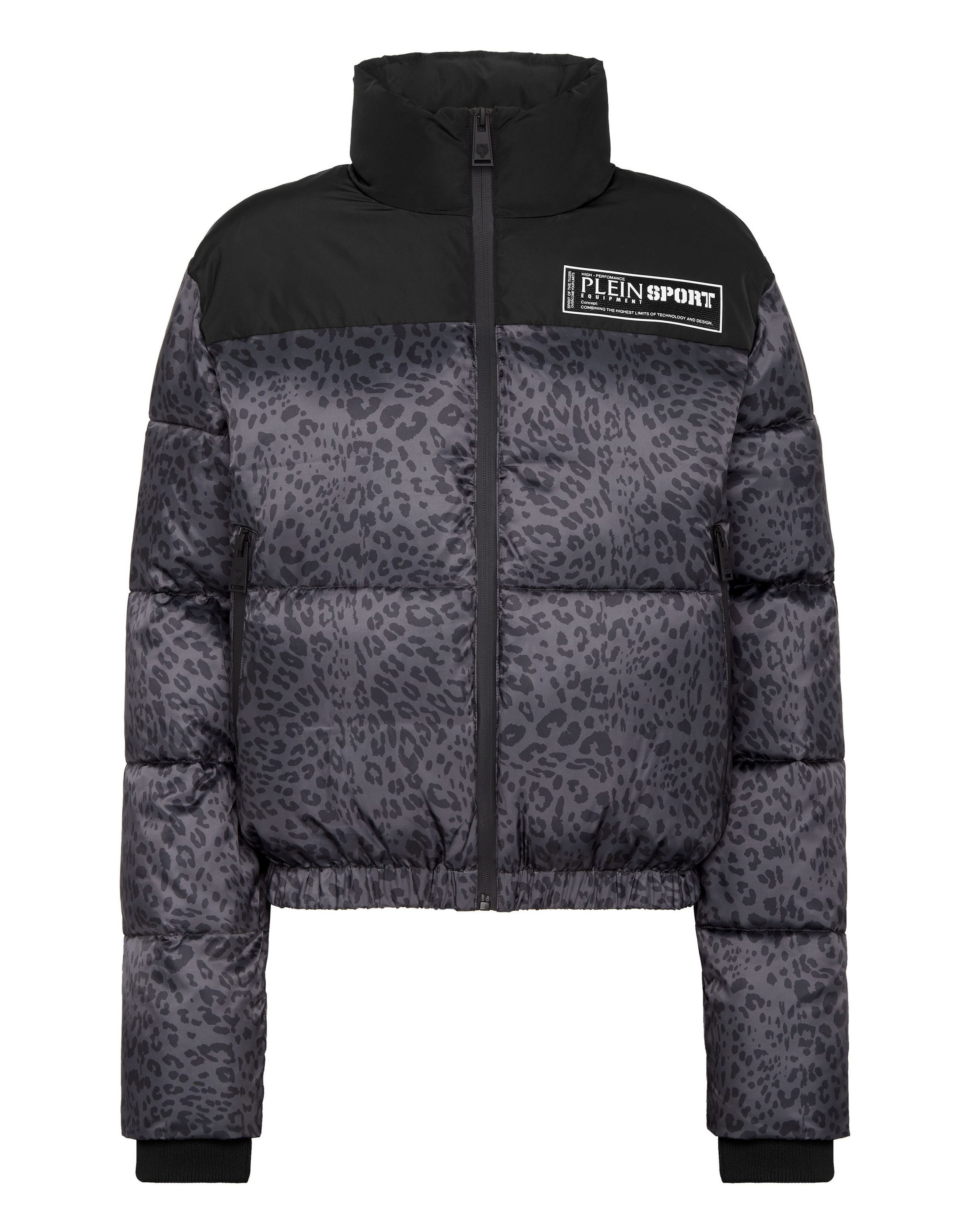 PLEIN SPORT Winterjacke Leopard