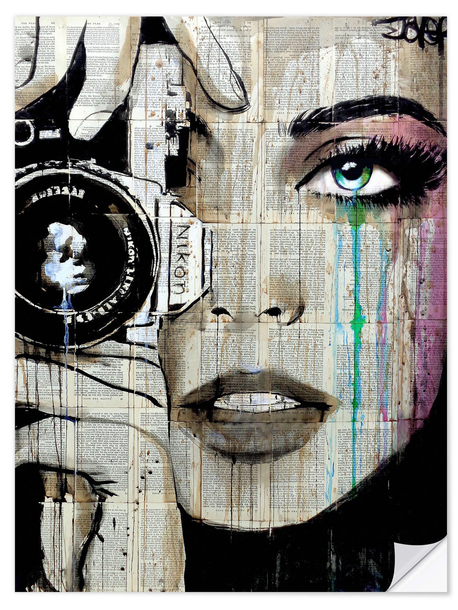 Wandfolie Loui Jover