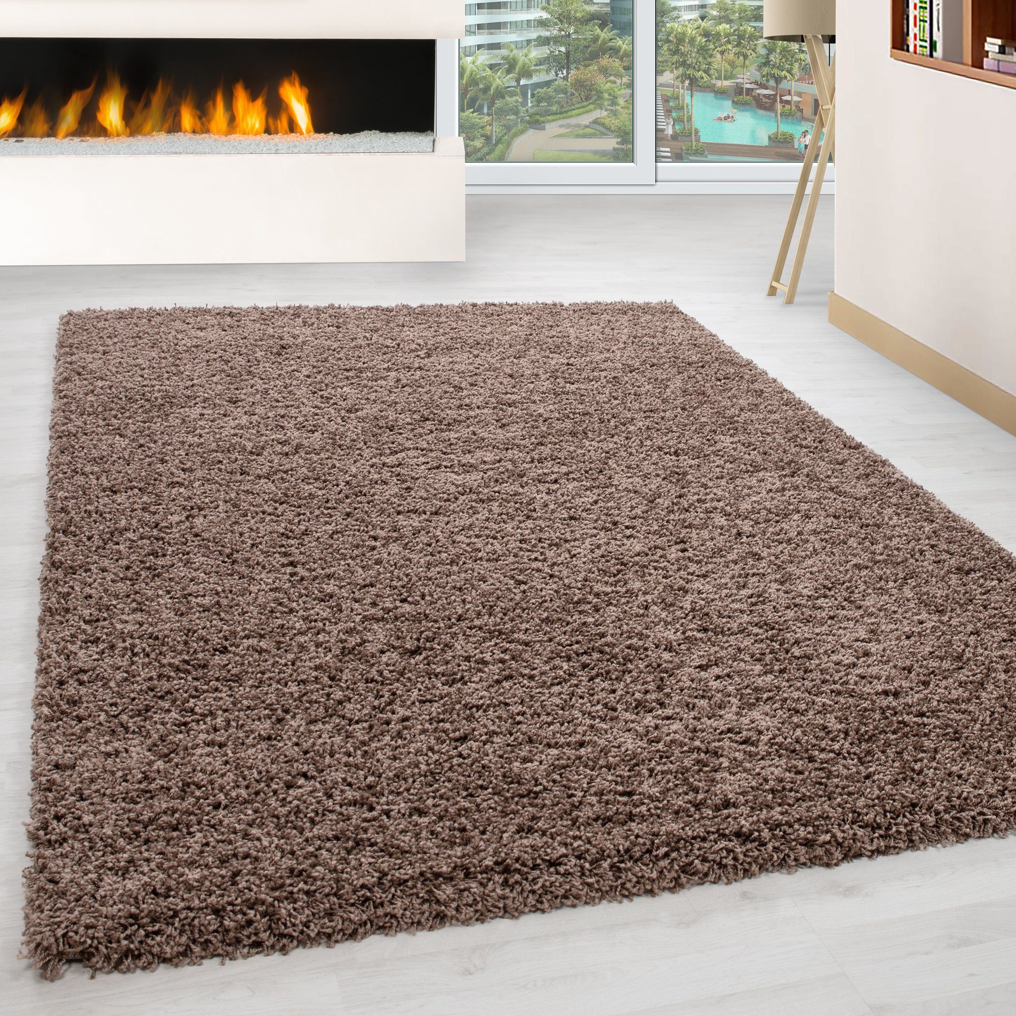 Homtex Hochflor-Teppich, 80 x 150 cm, günstig online kaufen