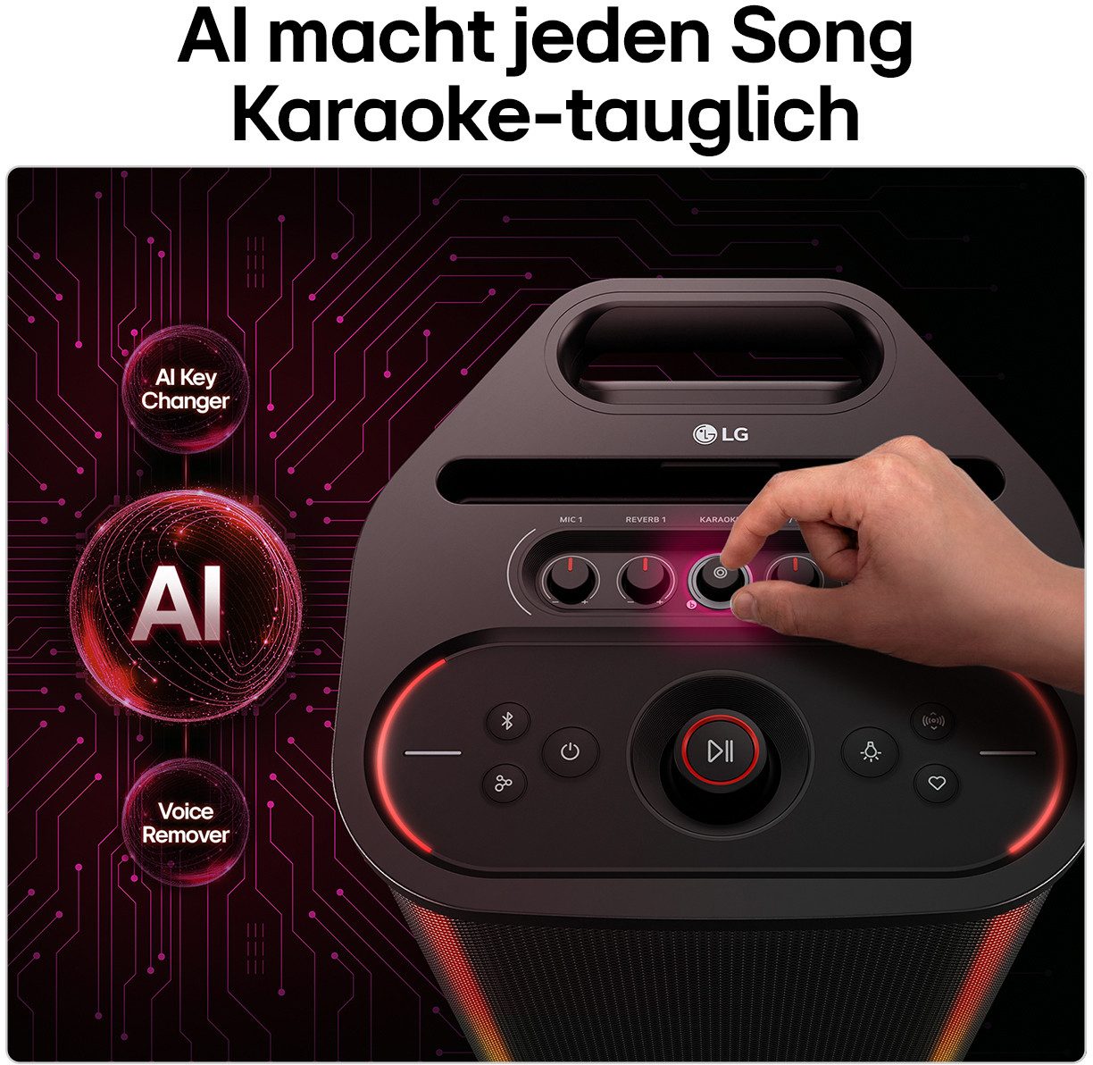 LG xboom Stage 501 Bluetooth-Lautsprecher 2.2 (Bluetooth, 220 W)