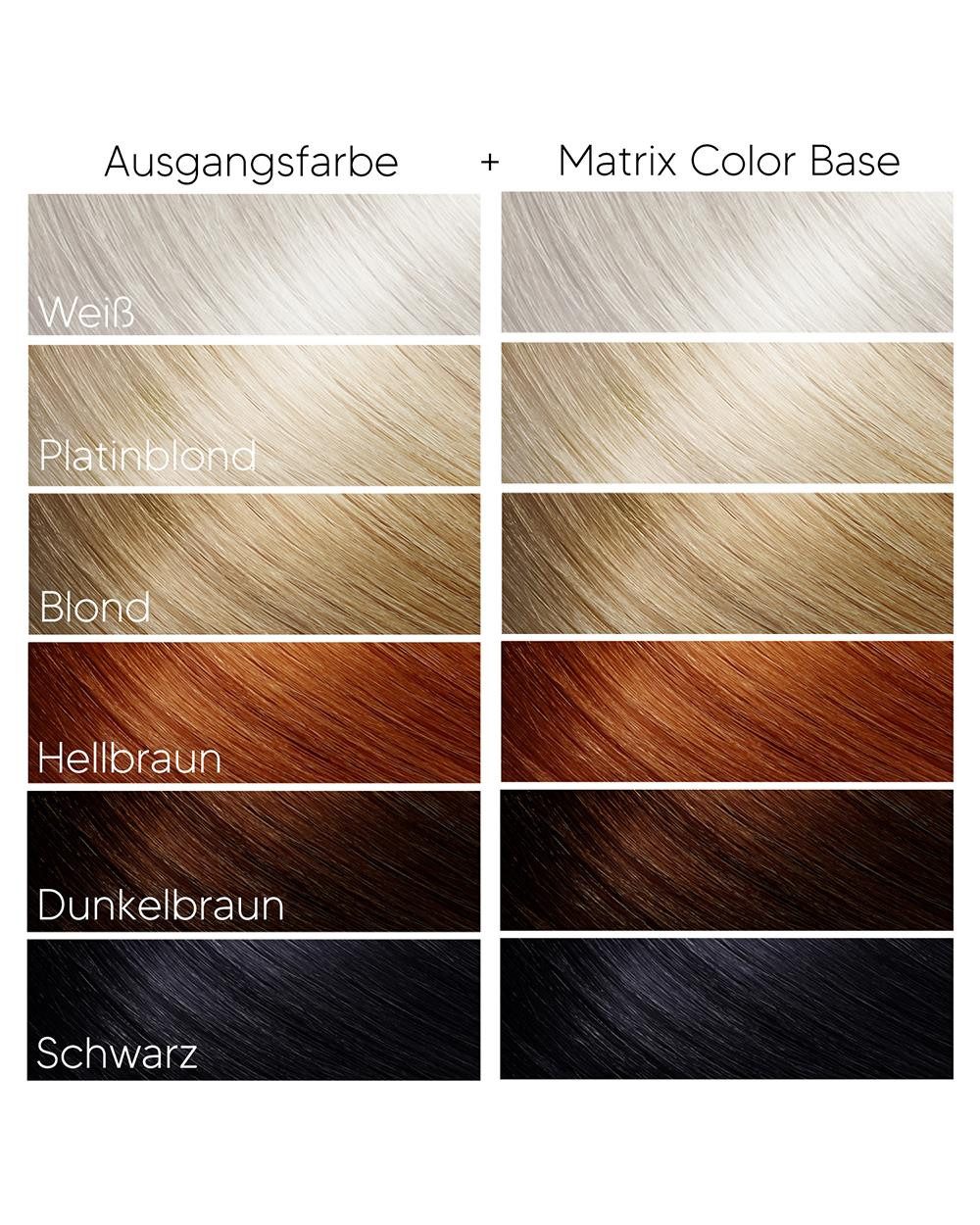 Haartönung Headshot Haartönung vegane Haarfarbe Matrix Color Base (150 ml), Packung, Chemikalien