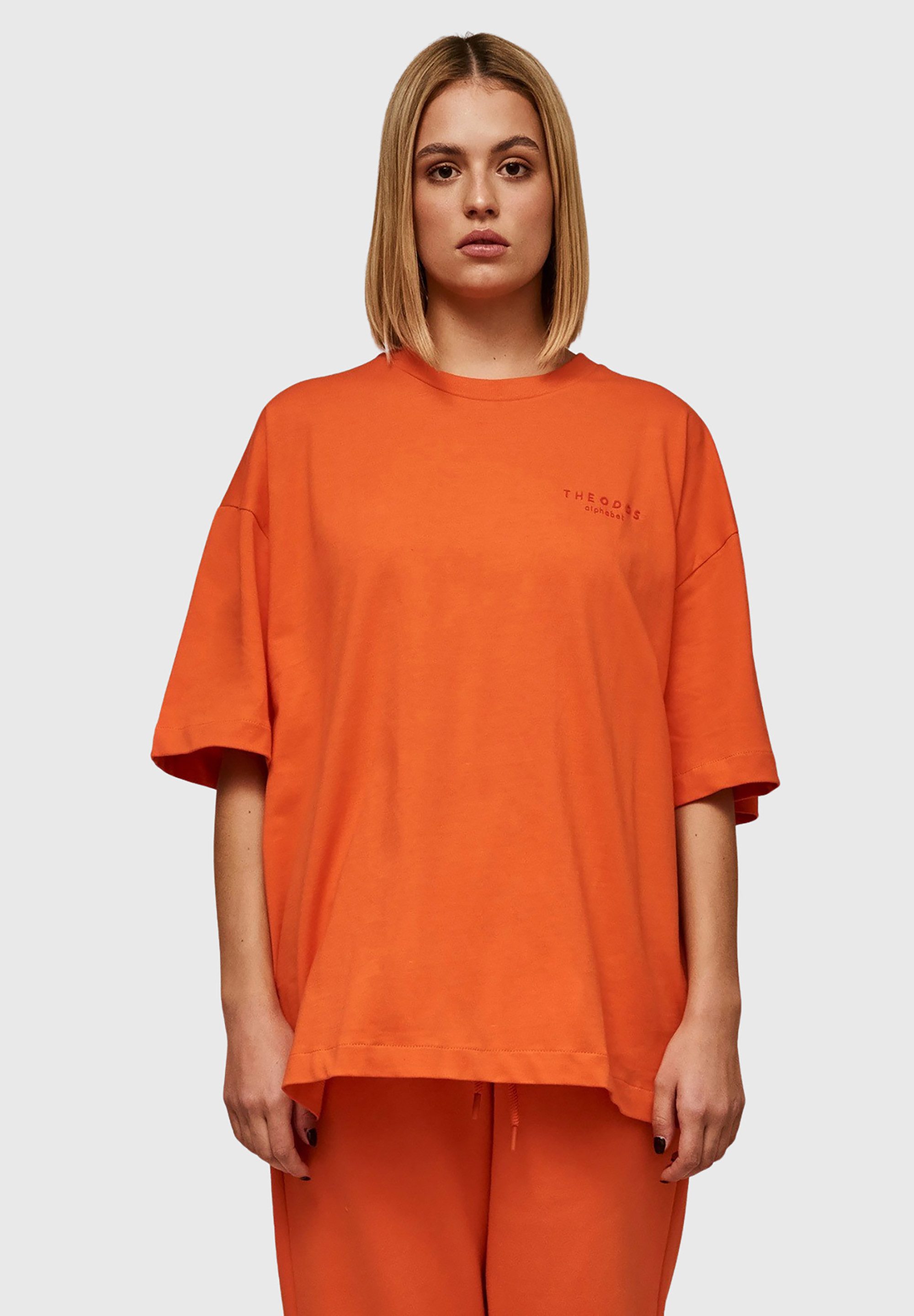 THE ODDS T-Shirt Loose T-Shirt / alphabet