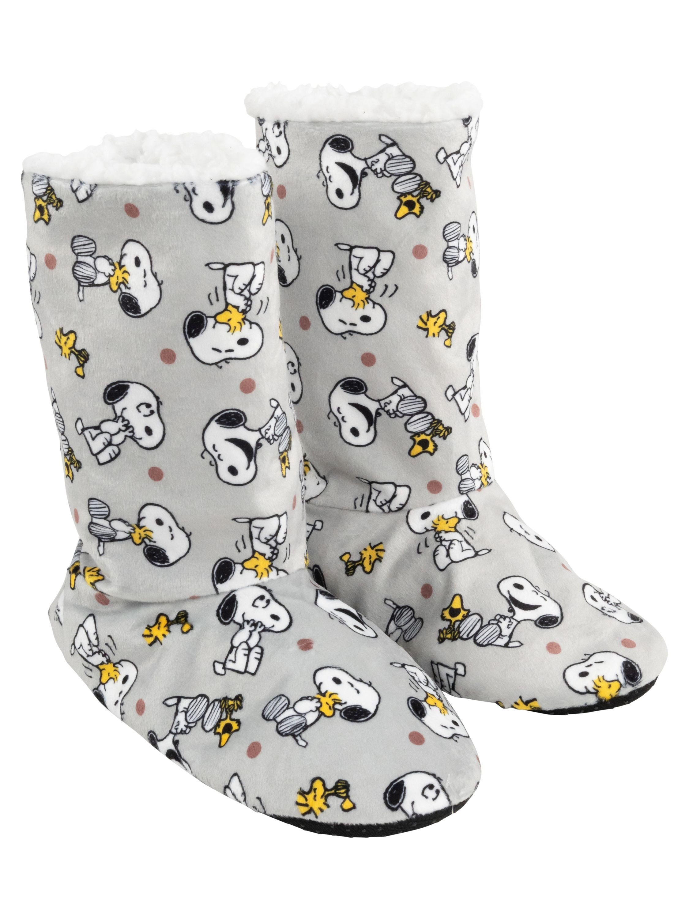 United Labels® The Peanuts Snoopy Домашняя обувь Hüttenschuhe Winter Stiefel gefüttert Hausschuh