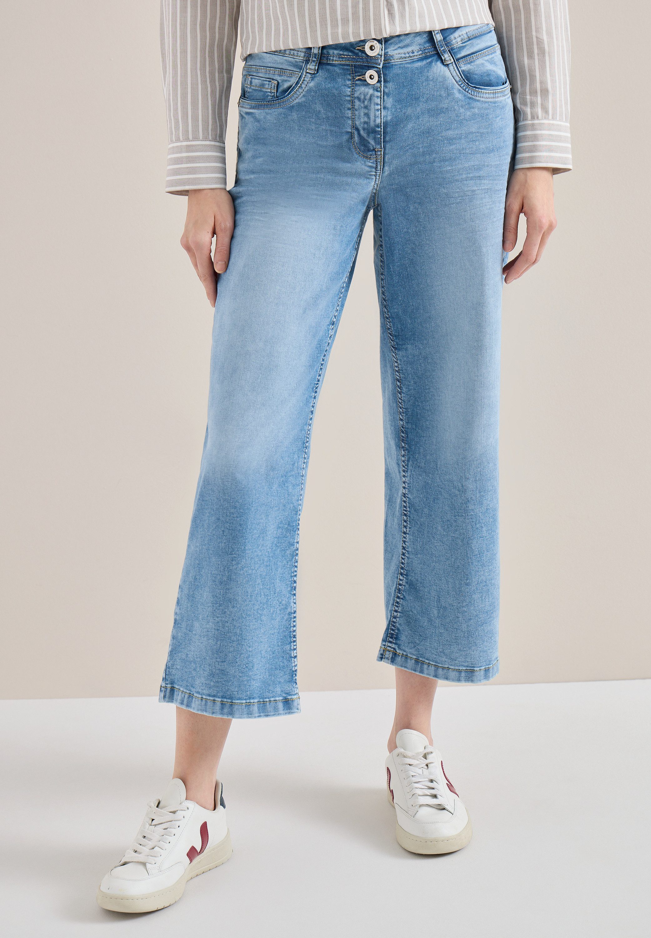 CECIL Loose-fit-Jeans Style Neele mit Stretch
