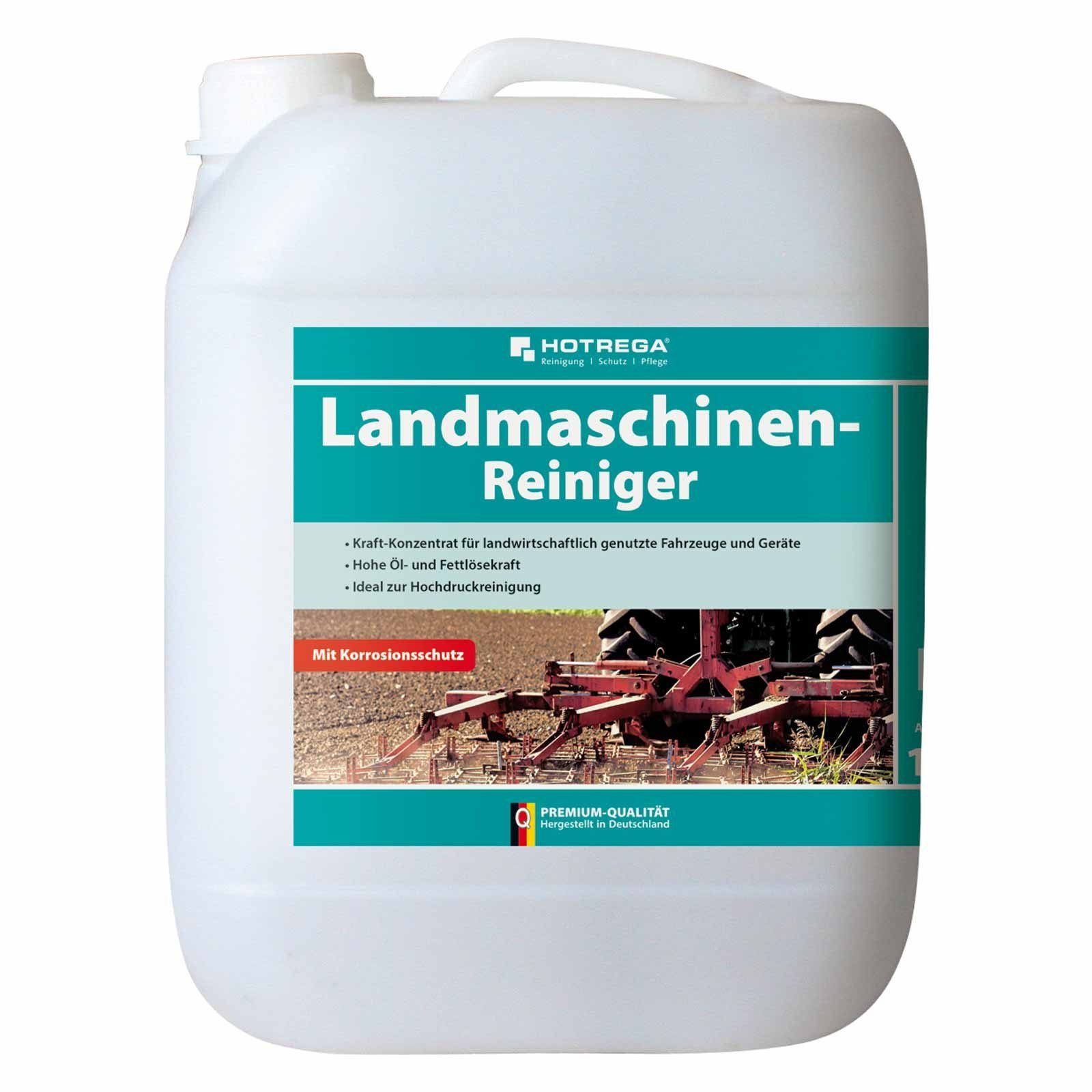 HOTREGA® Landmaschinenreiniger Geräte und Fahrzeug Reiniger 10L Konzentrat Universalreiniger
