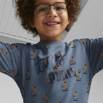PUMA Sweater »PUMA x TINY COTTONS Printed Rundhals-Sweatshirt für Kinder«