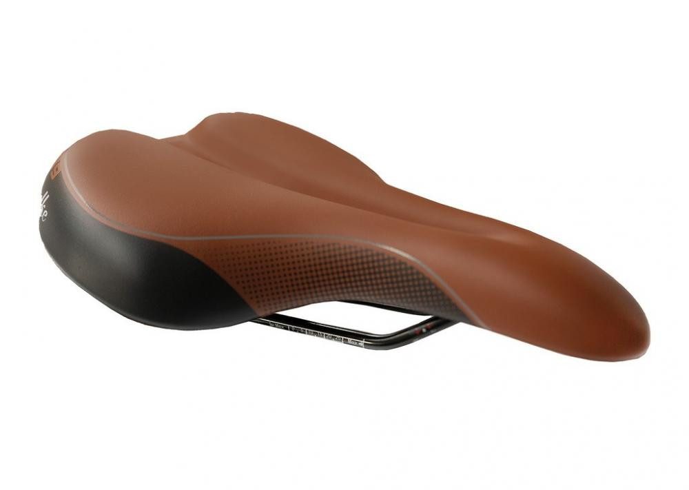 P&P Bequemsattel Fahrradsattel P&P Bequemsattel Engelke 851 braun Unisex 268x199mm ca. 580g