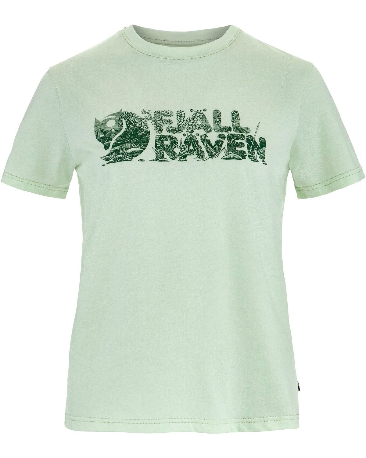 Fjällräven T-Shirt Damen T-Shirt Lush Logo