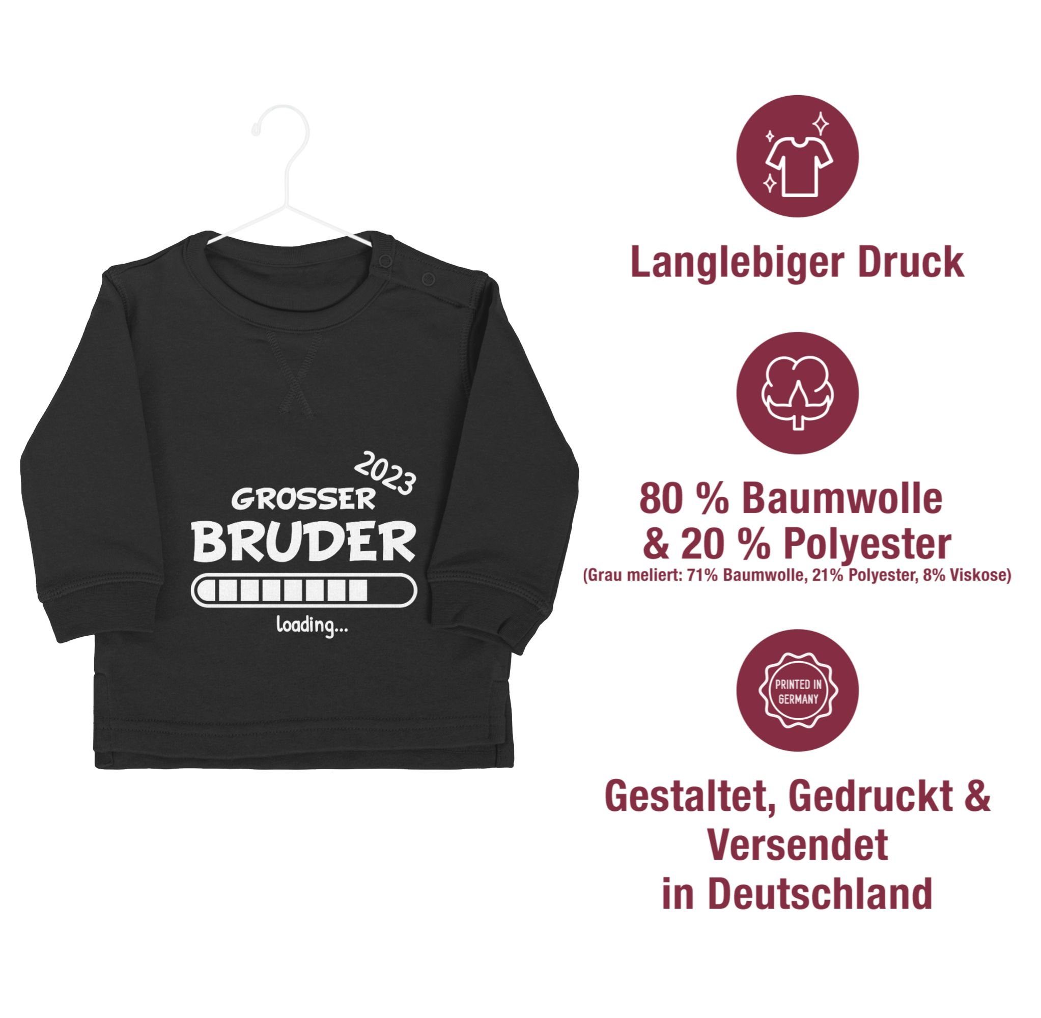 Großer 2 Bruder Shirtracer Schwarz loading 2023 Großer Sweatshirt Bruder