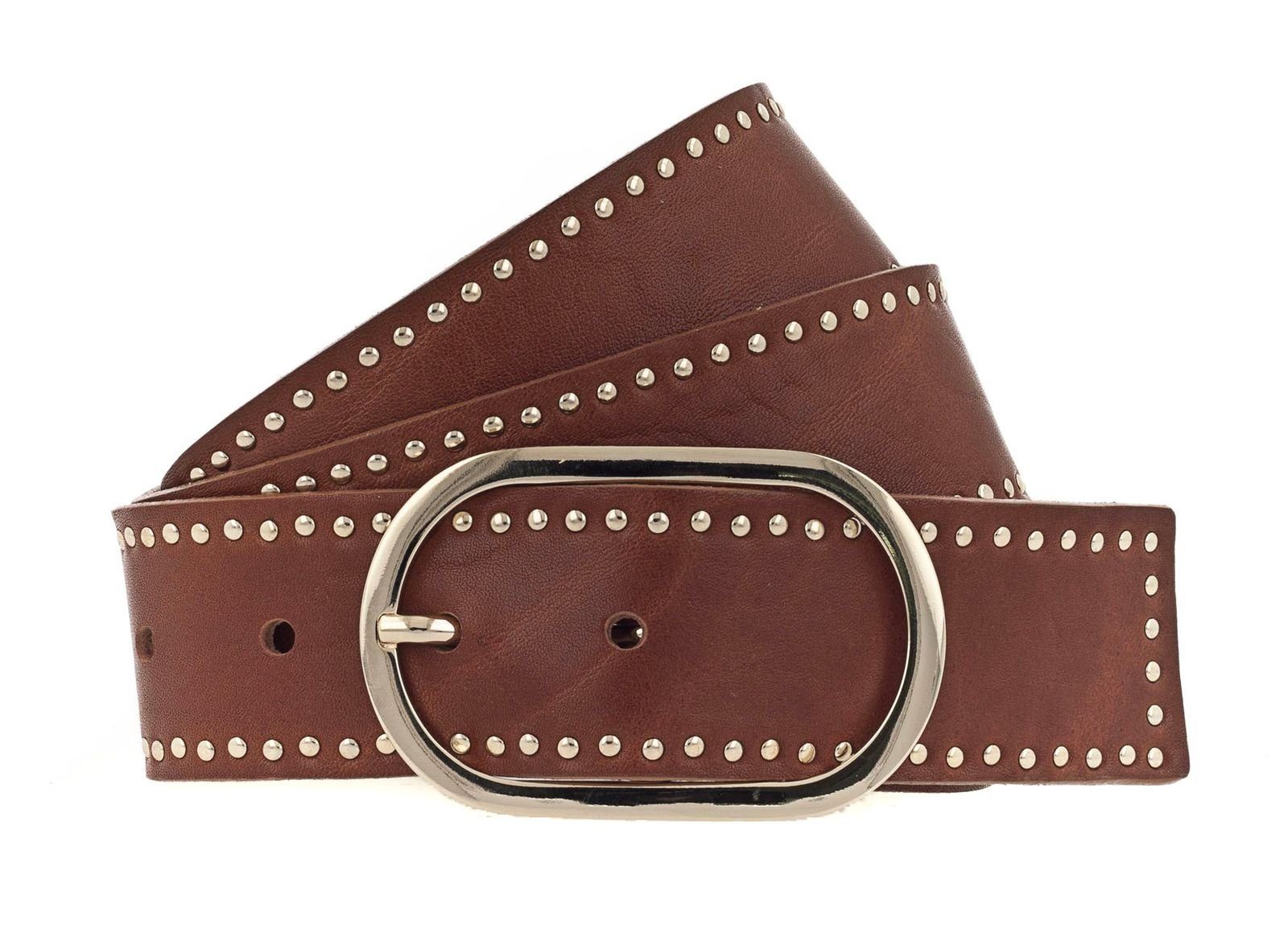 b.belt Ledergürtel Fiesta Ledergürtel aus echtem Leder