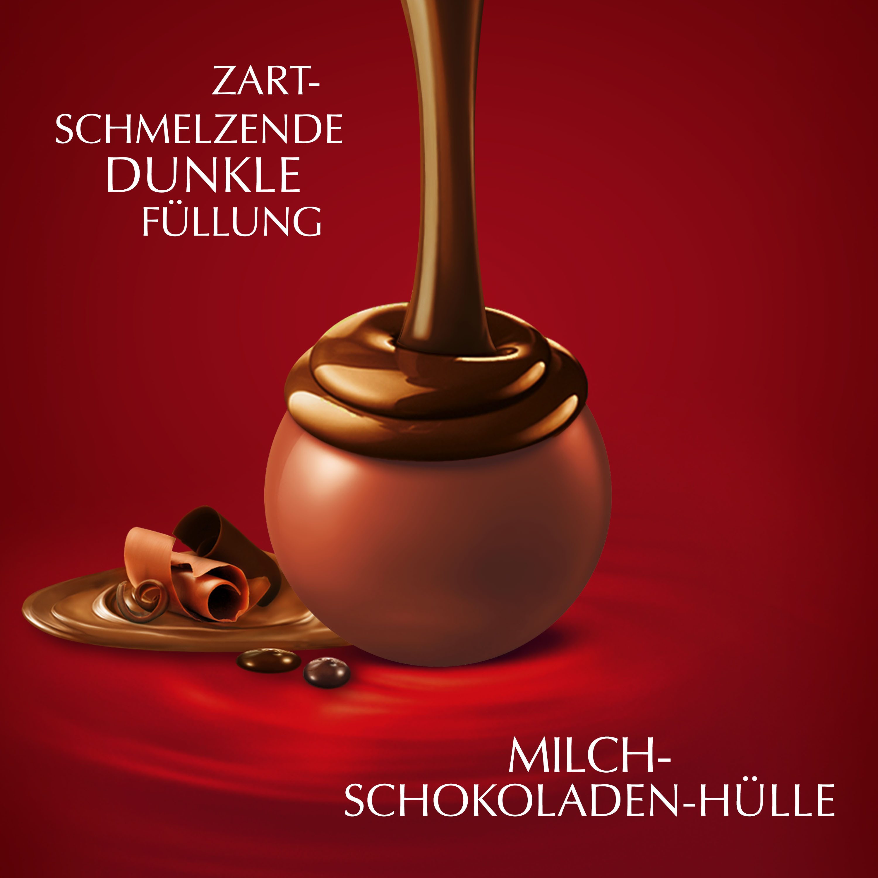 Lindt LINDOR Schokolade 1kg Kugeln Double Chocolate Beutel Schokolade Pralinen Geschenk
