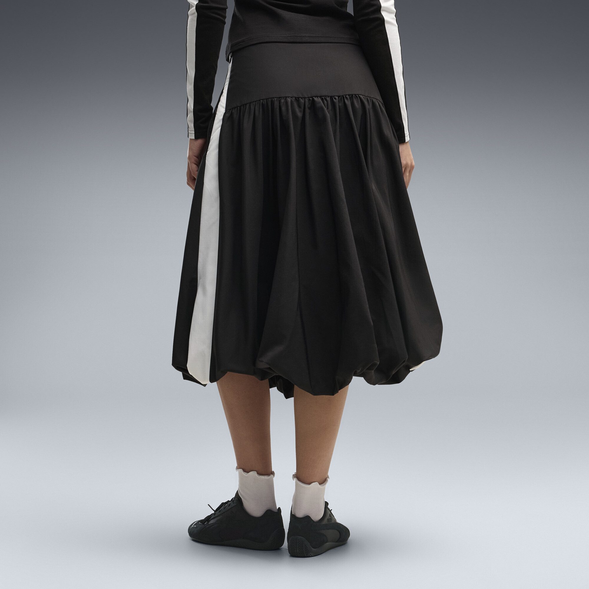 PUMA Jerseyrock T7 Balloon Midiskirt Damen