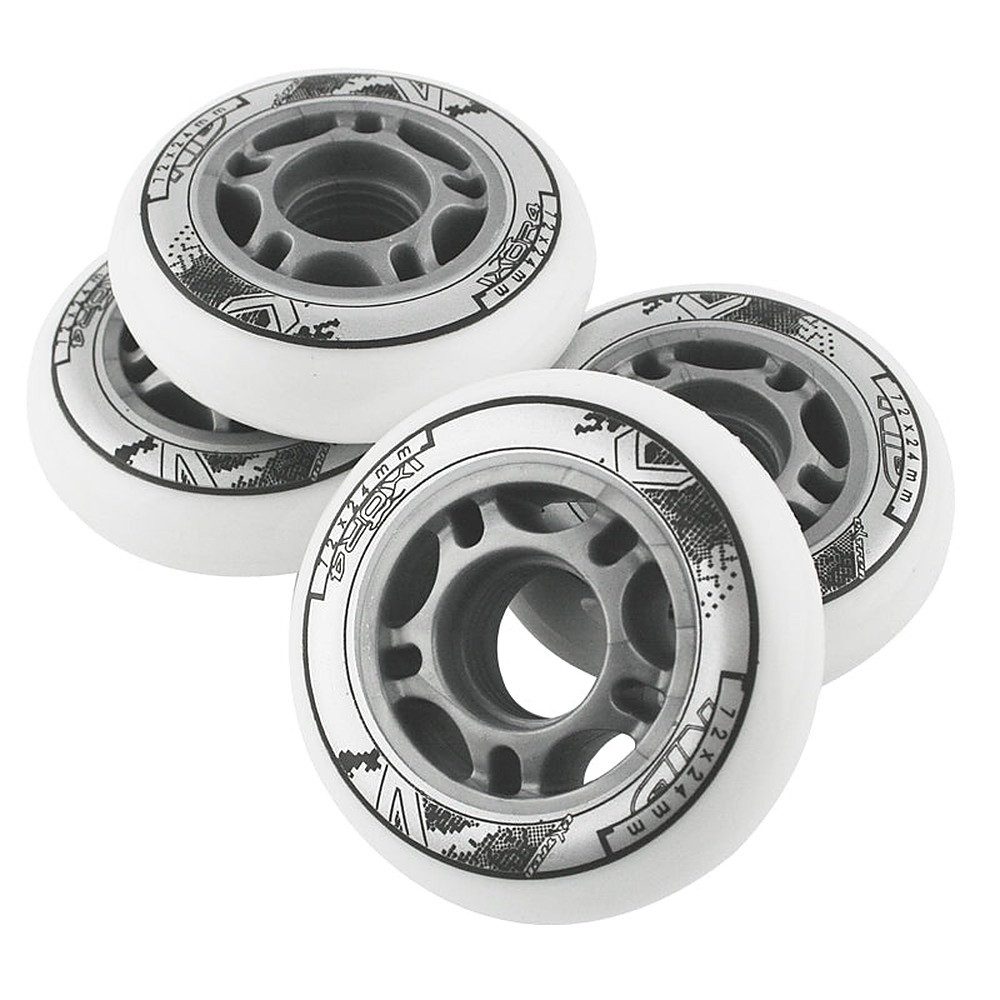 NILS EXTREME Inlineskates-Rolle Ersatzrollen Skaterollen Rollensatz (Spar-Set, 4 St), 82A, 72 mm, 4er-Satz, Polyurethan