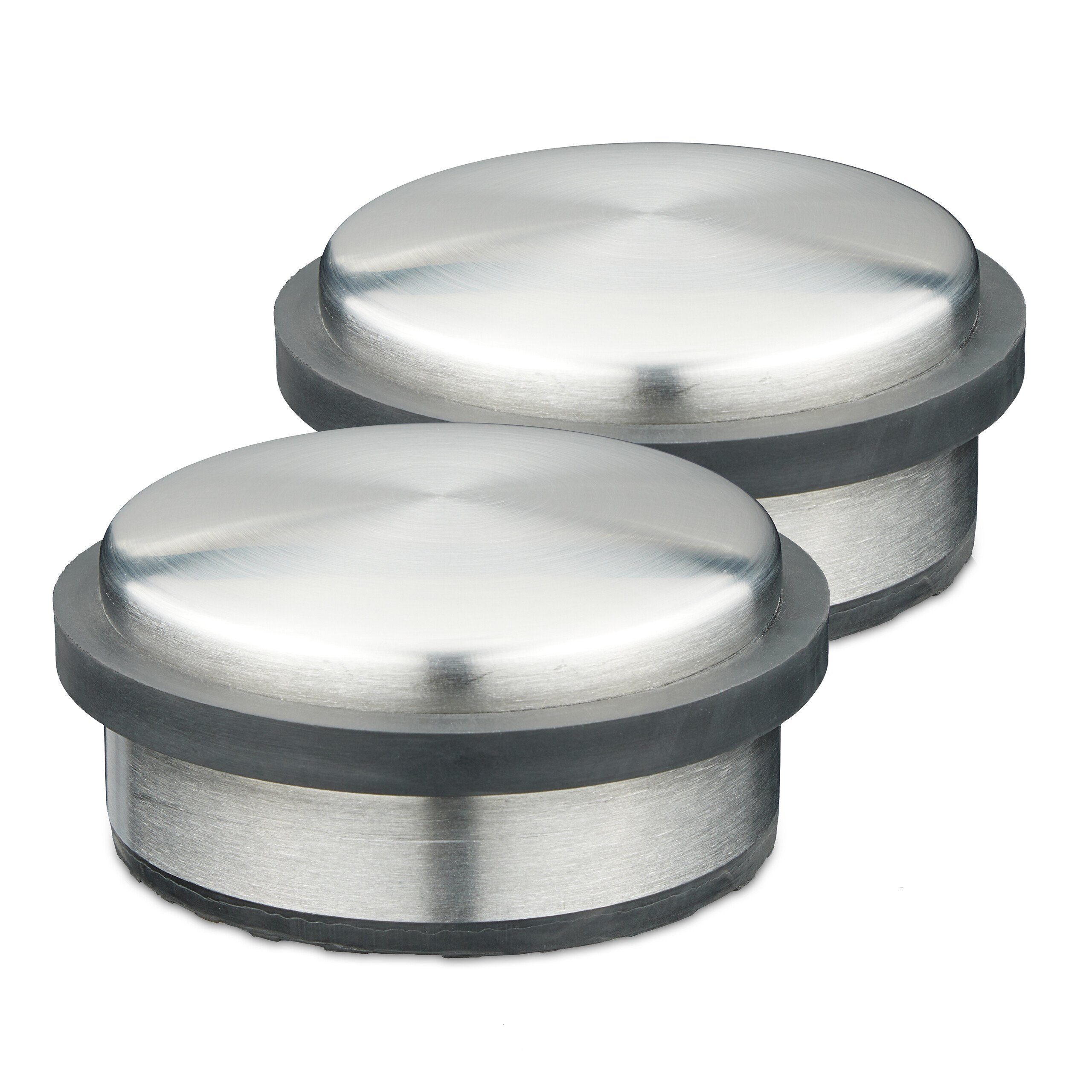 relaxdays Türstopper Edelstahl 2er Set günstig online kaufen
