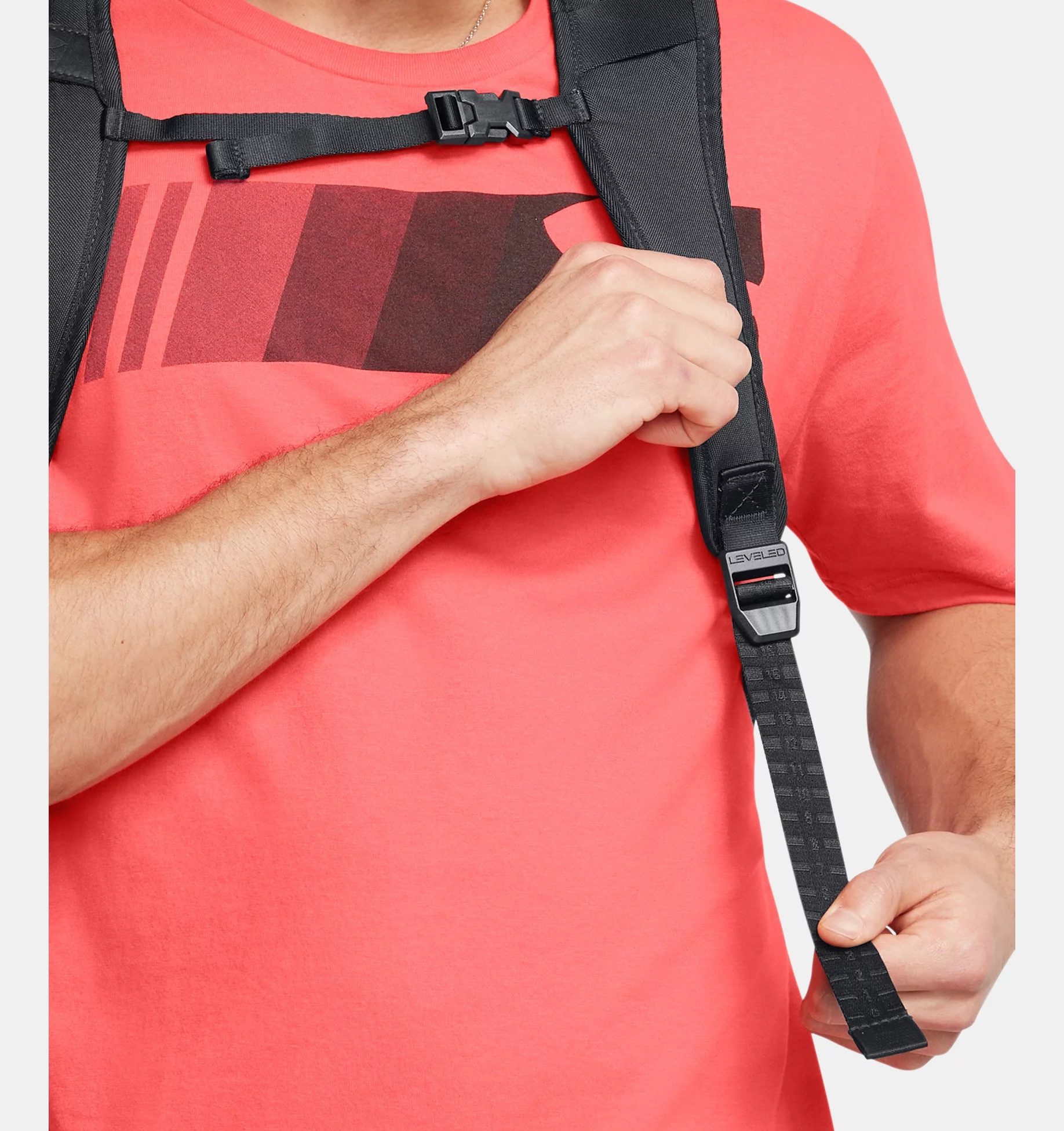 Under Armour® Sportrucksack UA HUSTLE PRO 6.0 BACKPACK, für vielseitige Aktivitäten, Volumen von 31 Litern – Bild 3 von 3