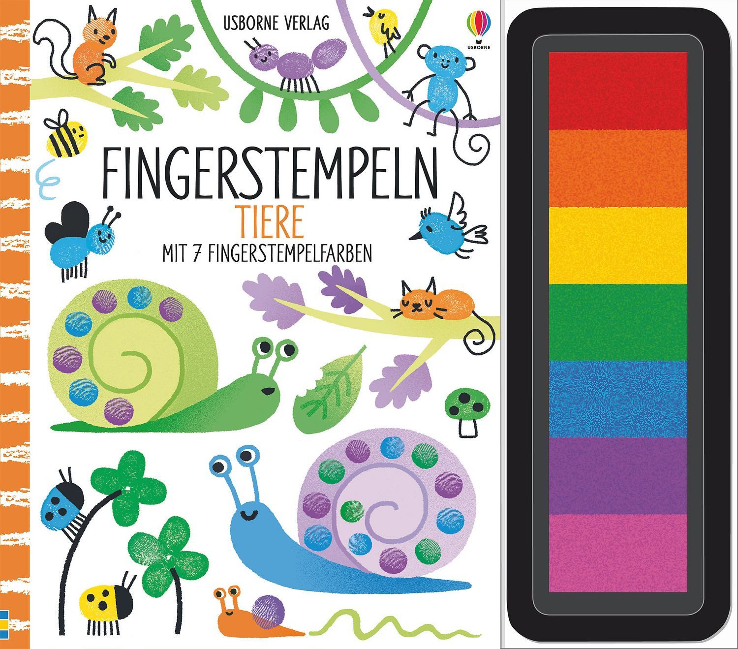 Fingerstempeln: Tiere / Fiona Watt