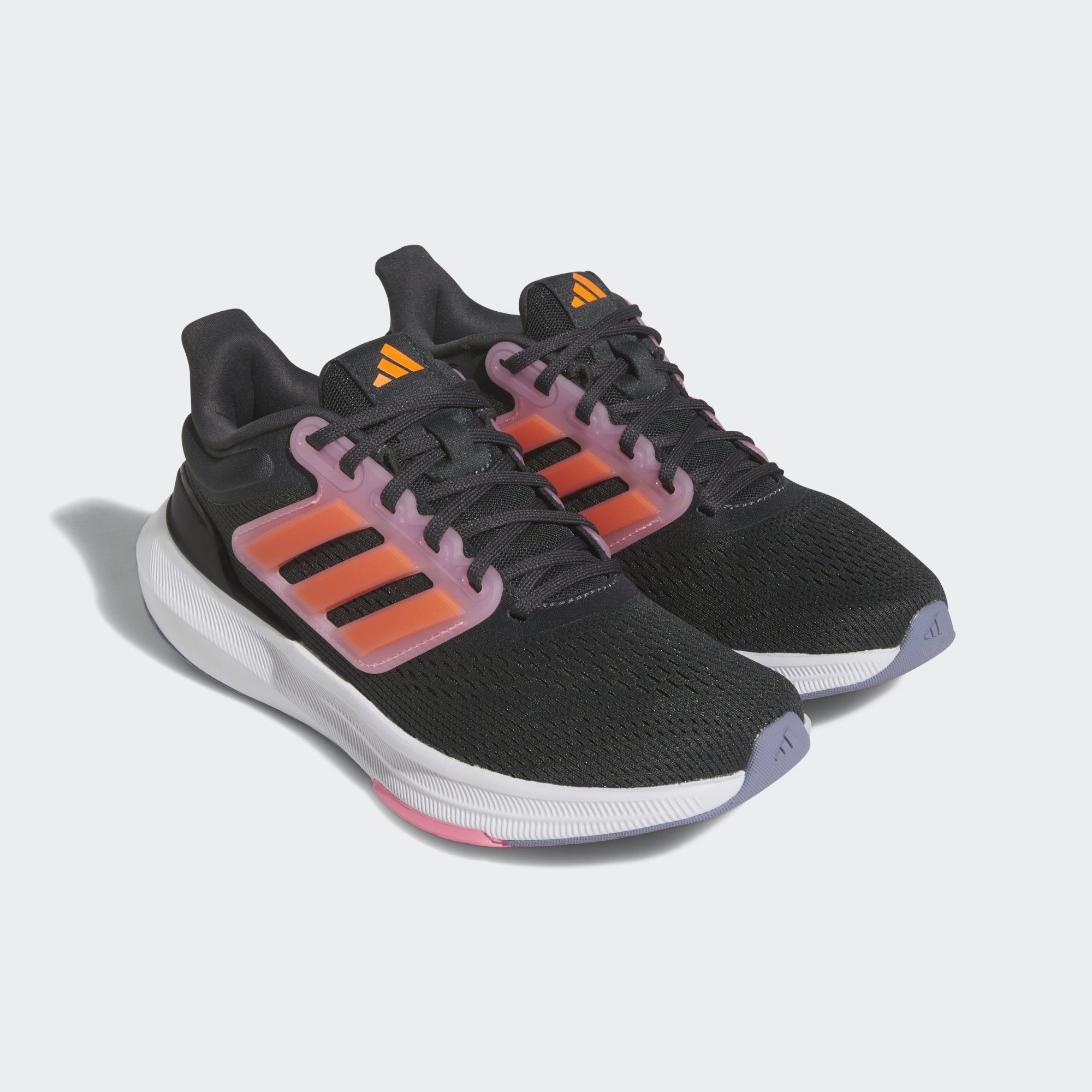adidas Sportswear ULTRABOUNCE JUNIOR SCHUH Sneaker Carbon / Screaming Orange / Beam Pink