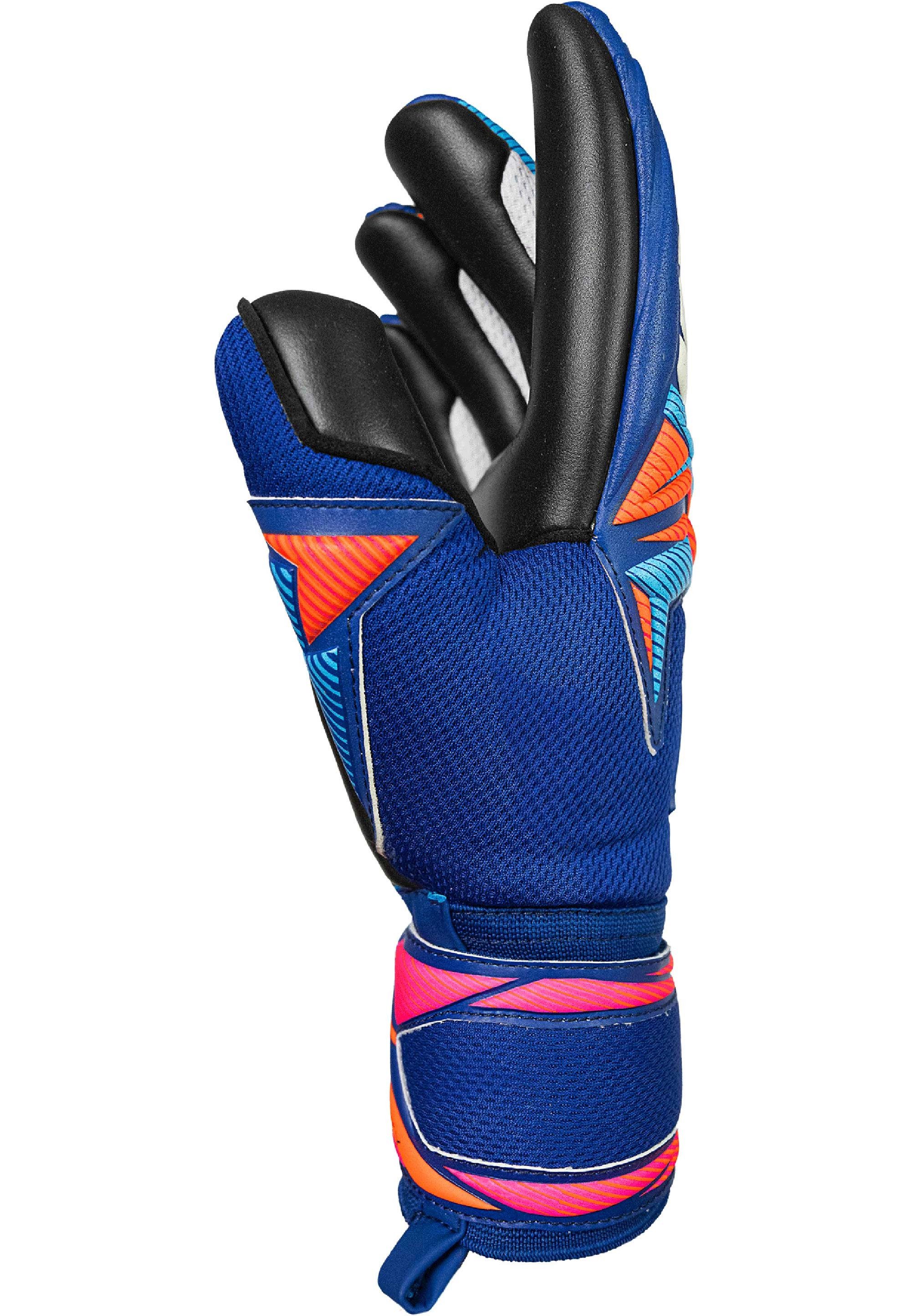 Reusch Torwarthandschuhe Attrakt Infinity Evolution NC mit atmungsaktiven Mesh-Einsätzen