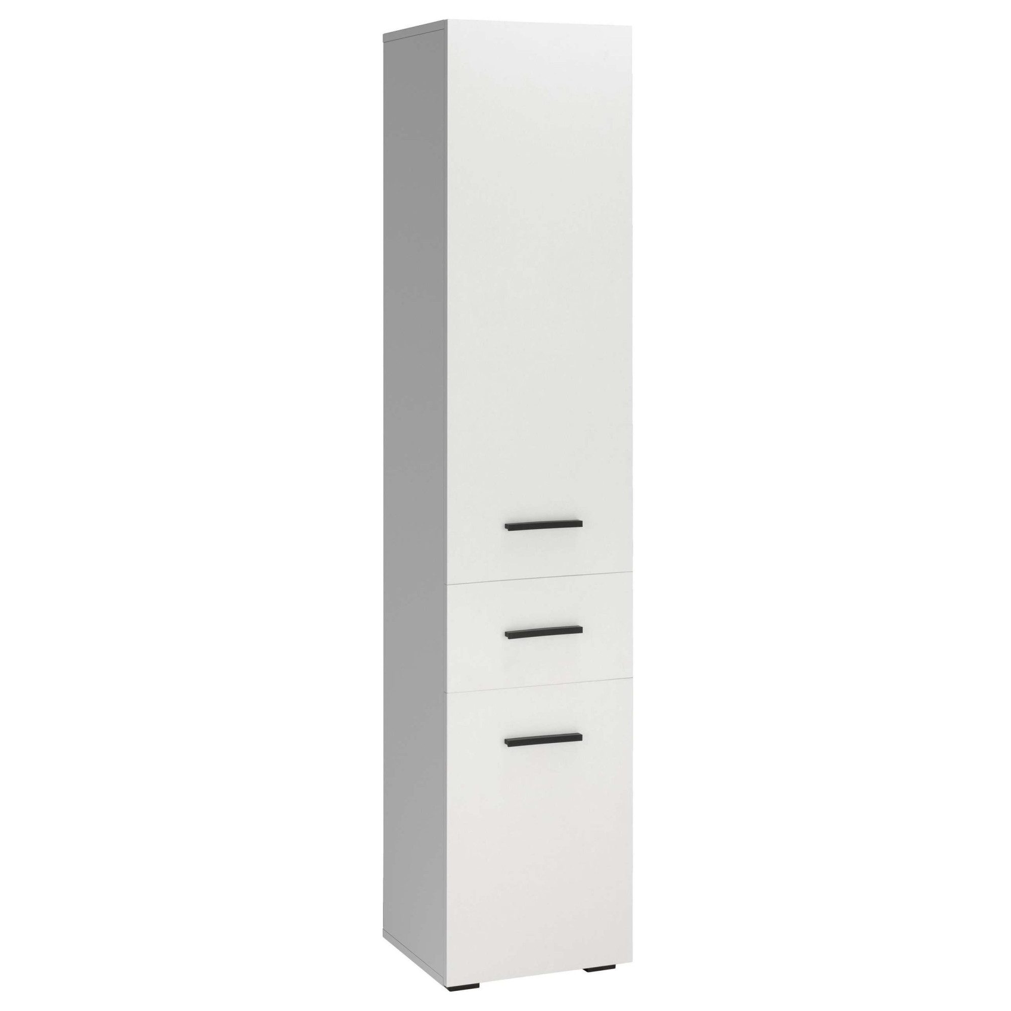 welltime Hochschrank Skara 3 verstellbaren Einlegeböden hinter den Türen, Breite 38cm, Höhe 180cm