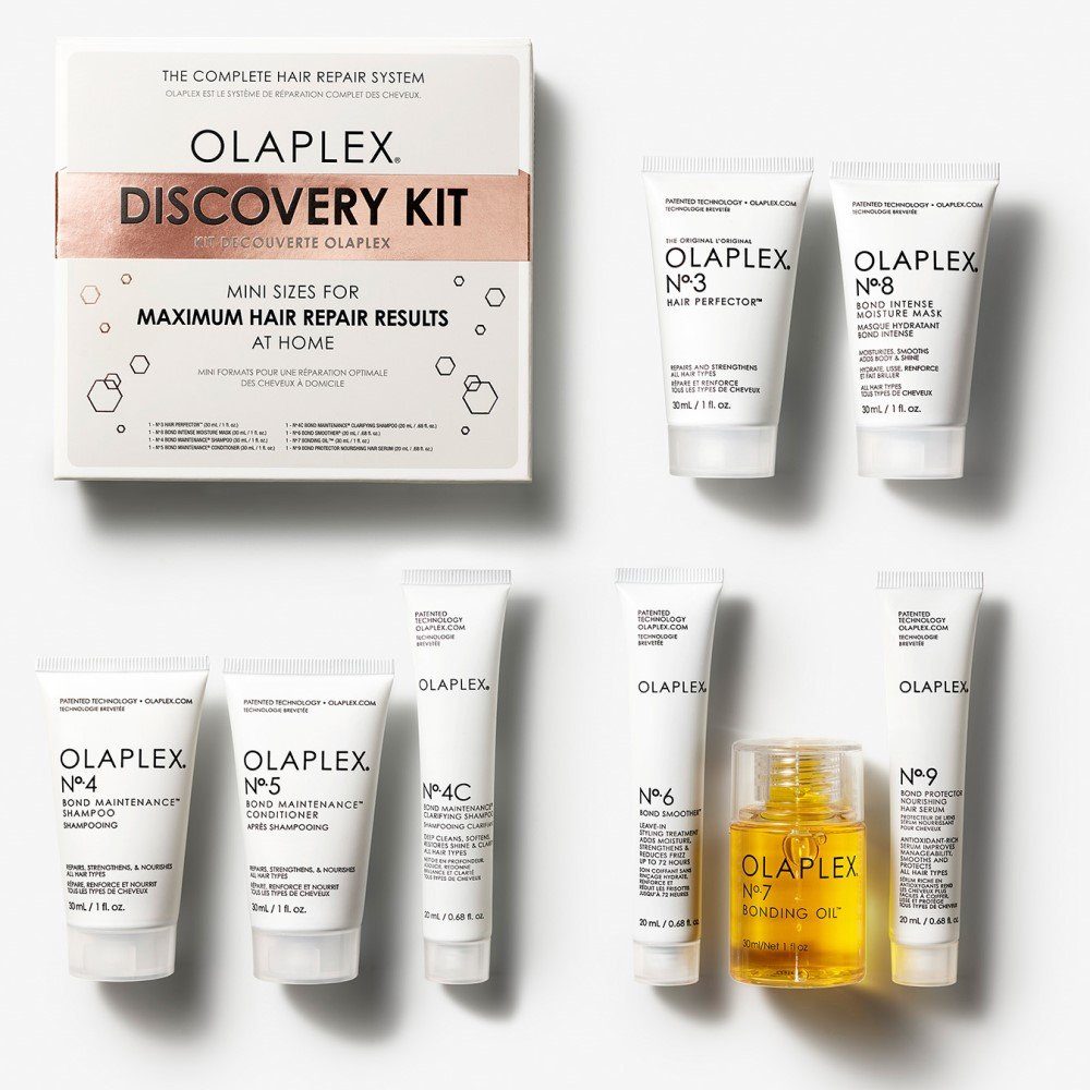 Olaplex Haarpflege-Set Olaplex Discovery Home Mini Kit at - for Sizes