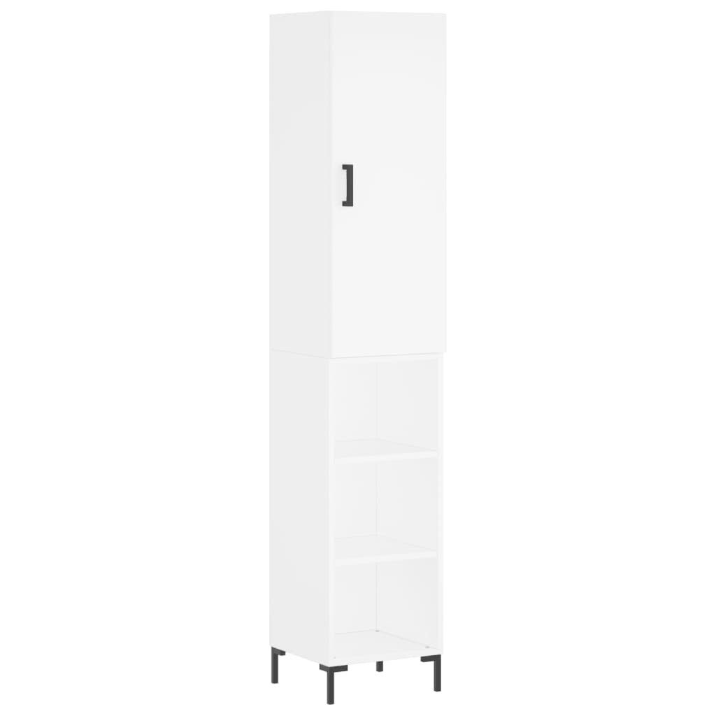vidaXL Highboard Highboard Weiß 34,5x34x180 cm günstig online kaufen