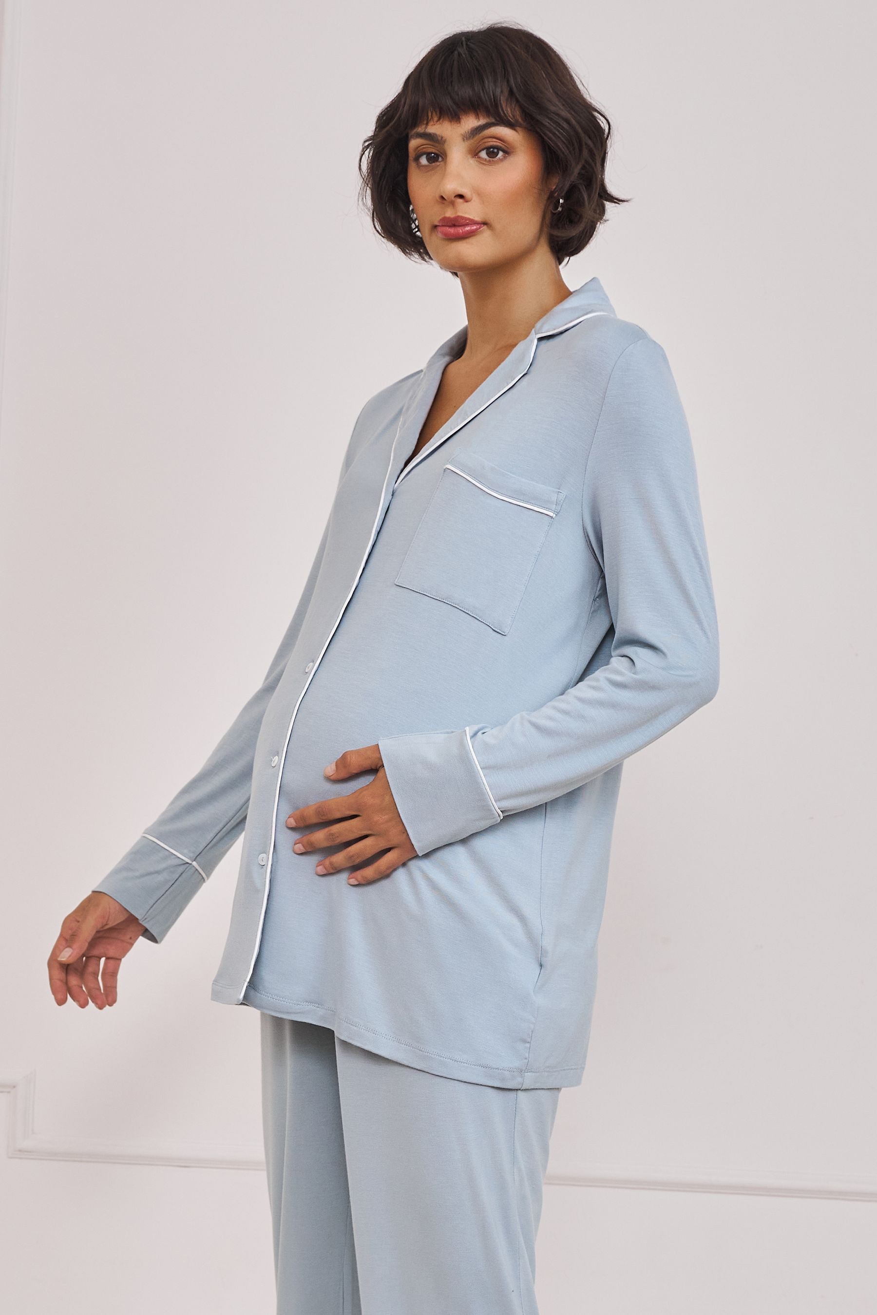 Seraphine Pyjama Seraphine Umstands- und Still-Schlafanzug (1 tlg) – Bild 2 von 5