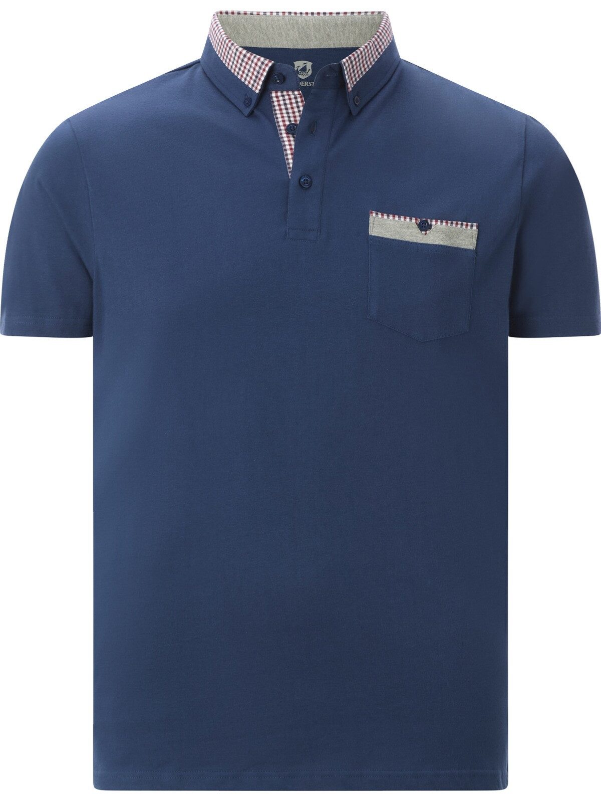 Jan Vanderstorm Poloshirt LARSGAARD mit Kontrastdetails