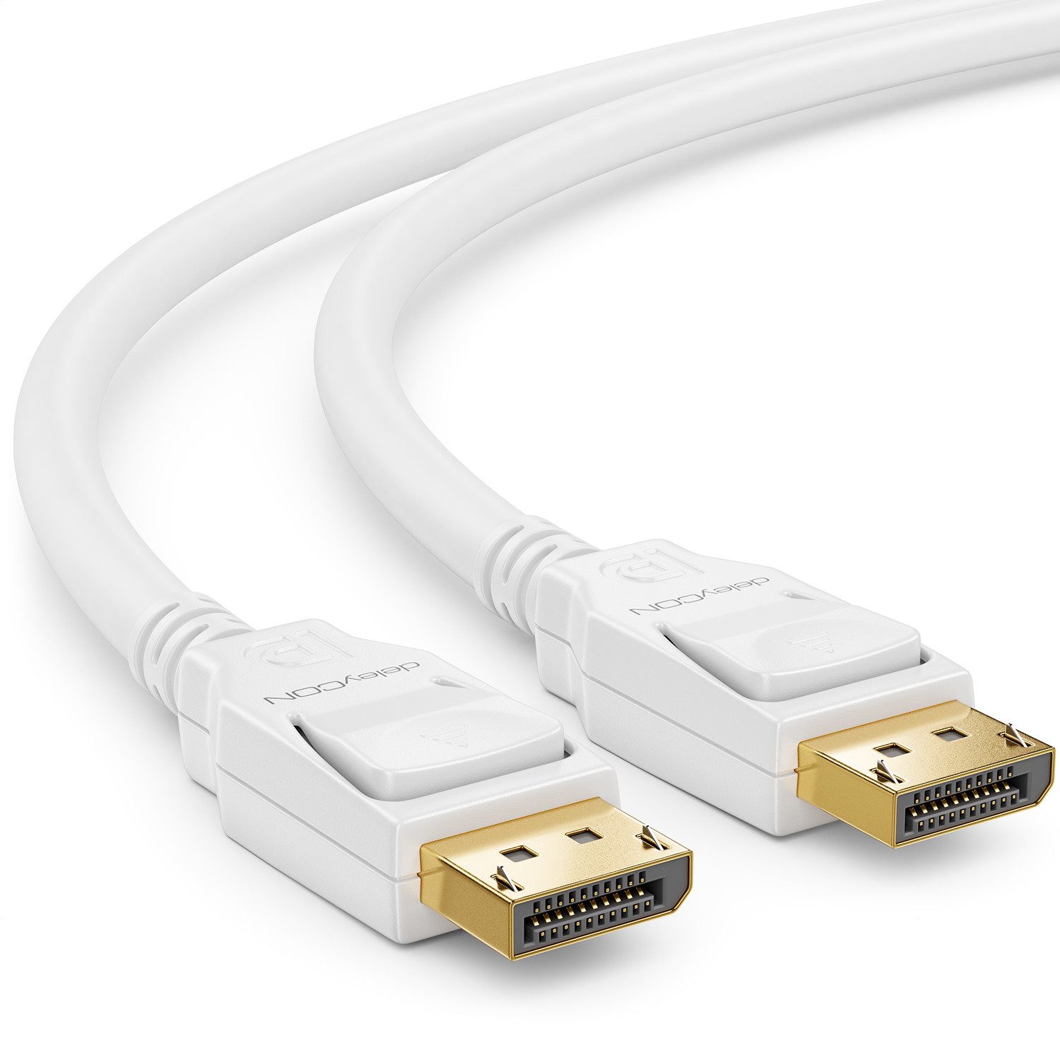 deleyCON deleyCON 1m DisplayPort 8K Kabel 1.4 1080P 4K 8K UHD HBR3 HDR10 DSC Video-Kabel