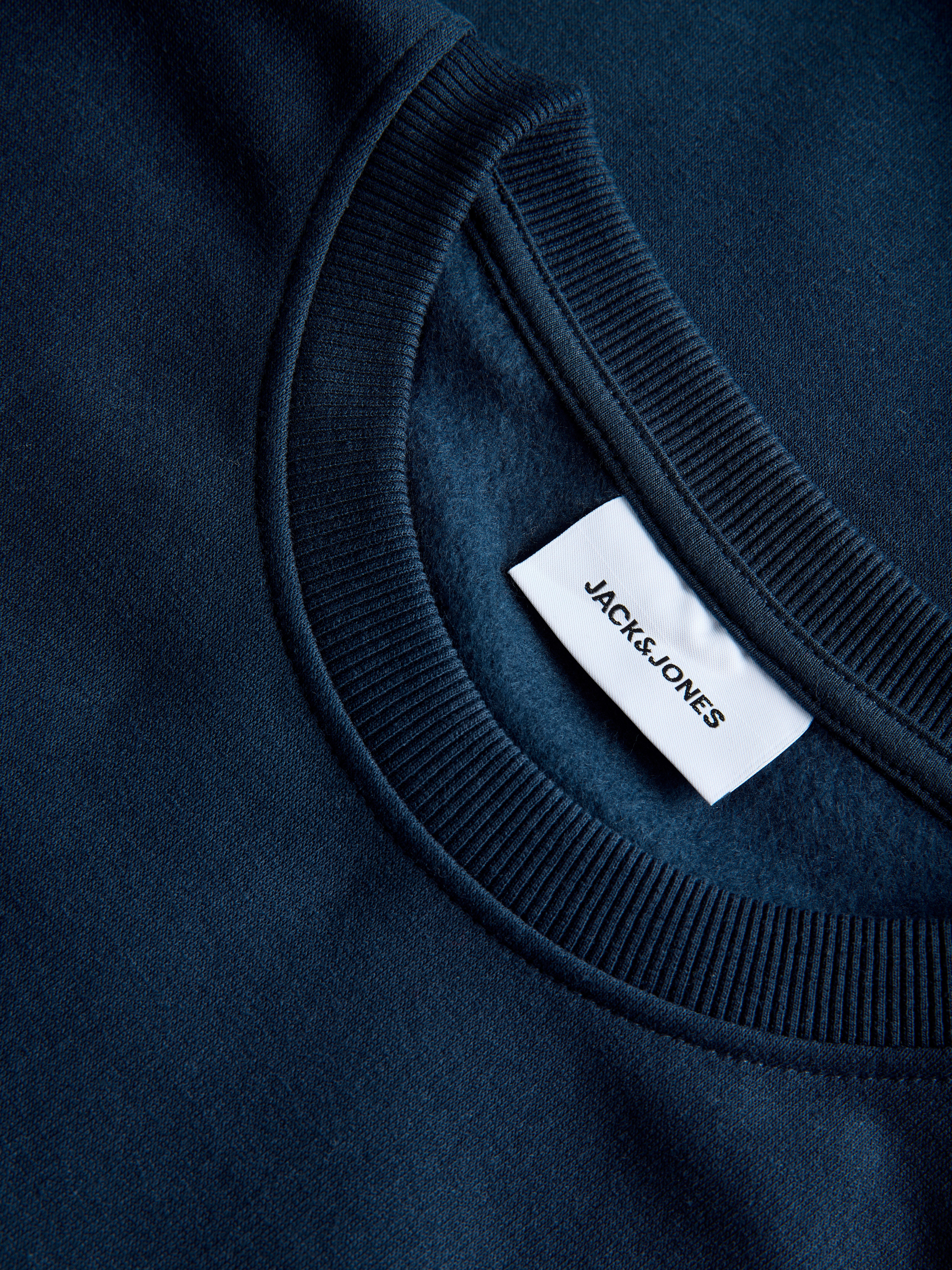 Jack & Jones Sweatshirt JJBUSTER SWEAT CREW NECK BTS Baumwollmischung, regular fit – Bild 4 von 5