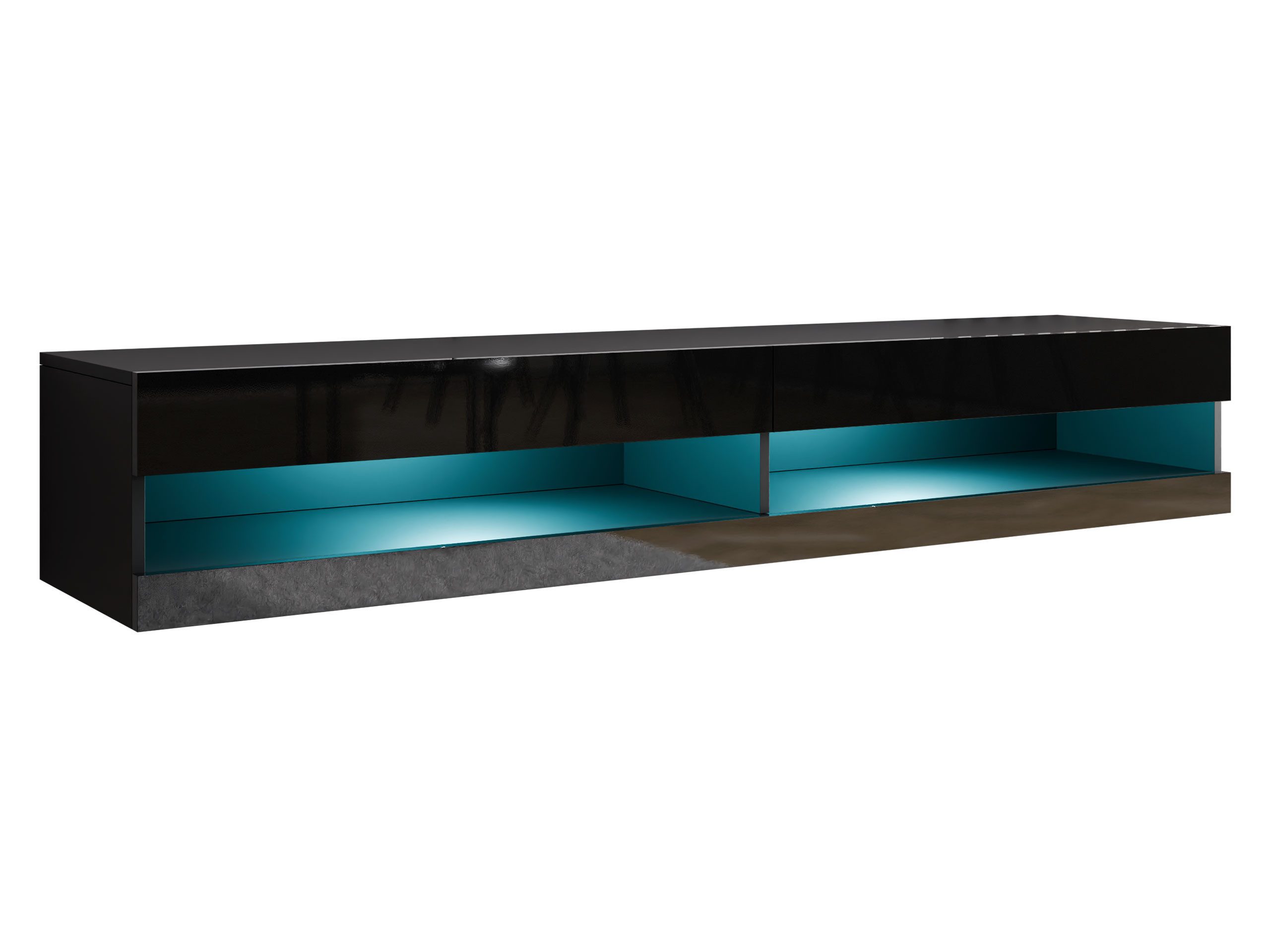 MIRJAN24 TV-Schrank Vigo New 180 (mit zwei Klappen) 180x40x30 cm