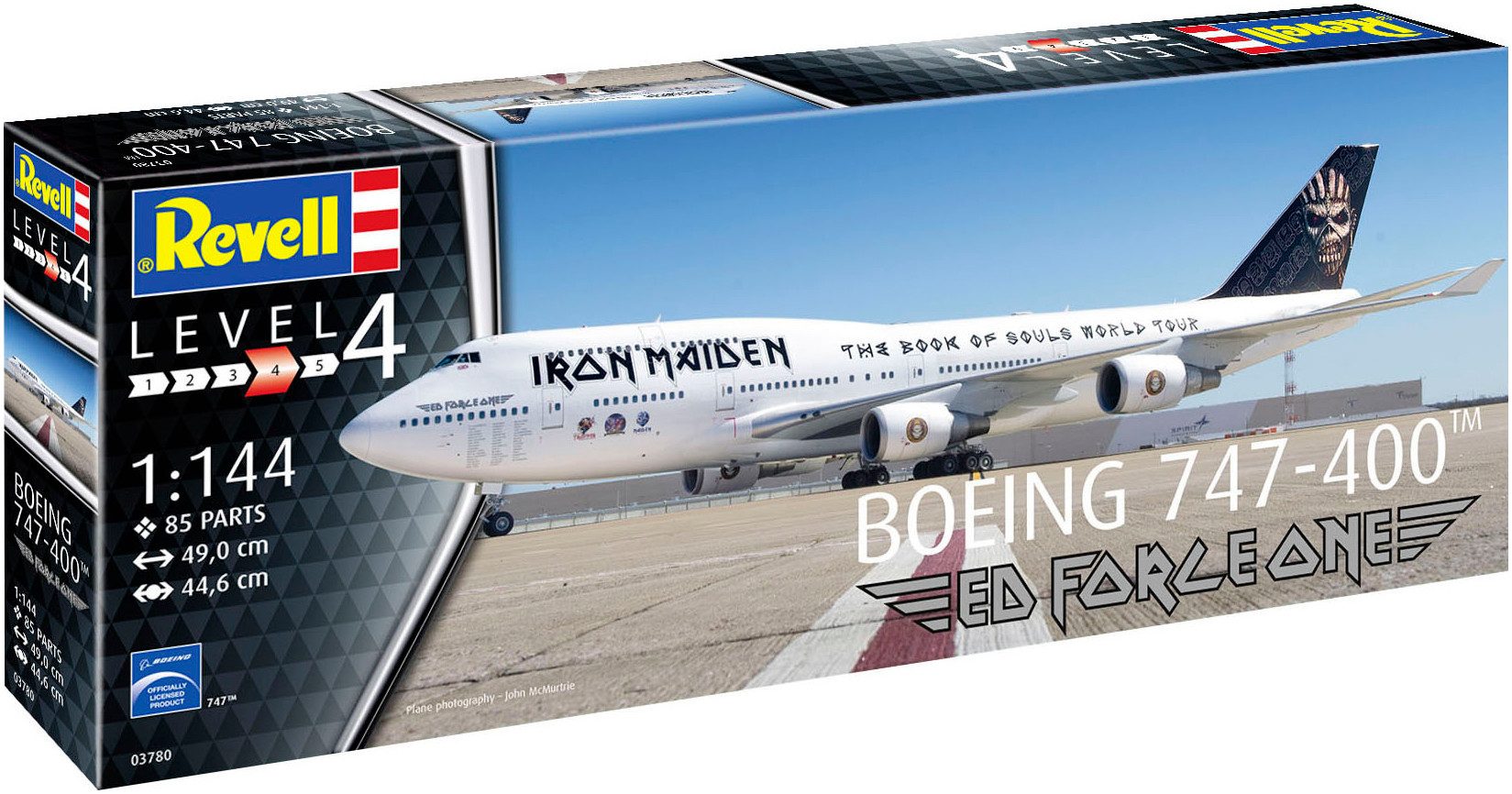 Revell® Modellbausatz Boeing 747-400 Ed Force One, Made in Europe