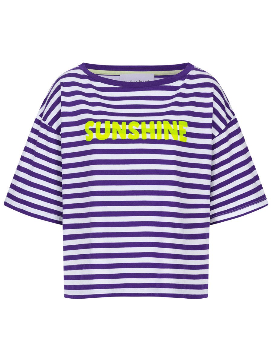 another brand Print-Shirt Stripes Sunshine