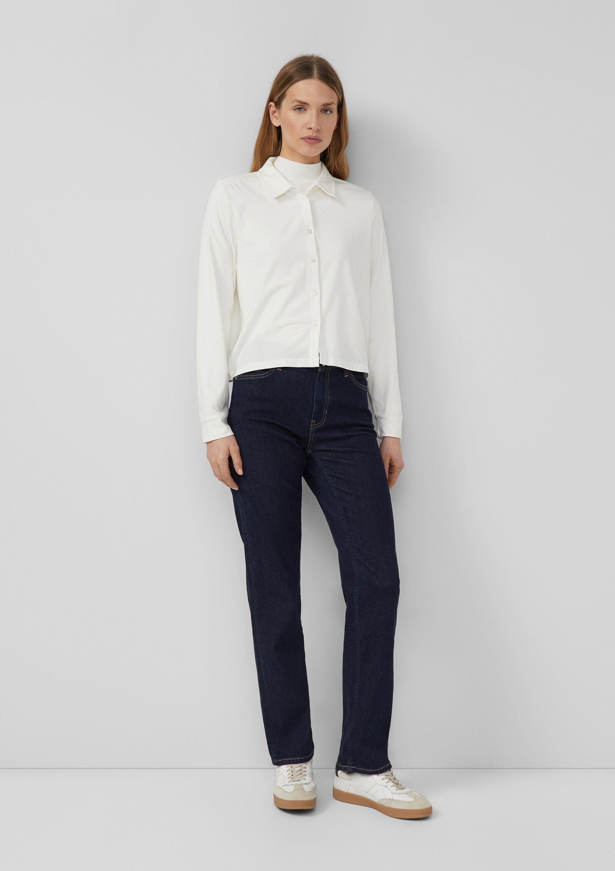 s.Oliver Regular-fit-Jeans Jeans-Hose KAROLIN Jeans Karolin / Mid Rise / Straight Fit