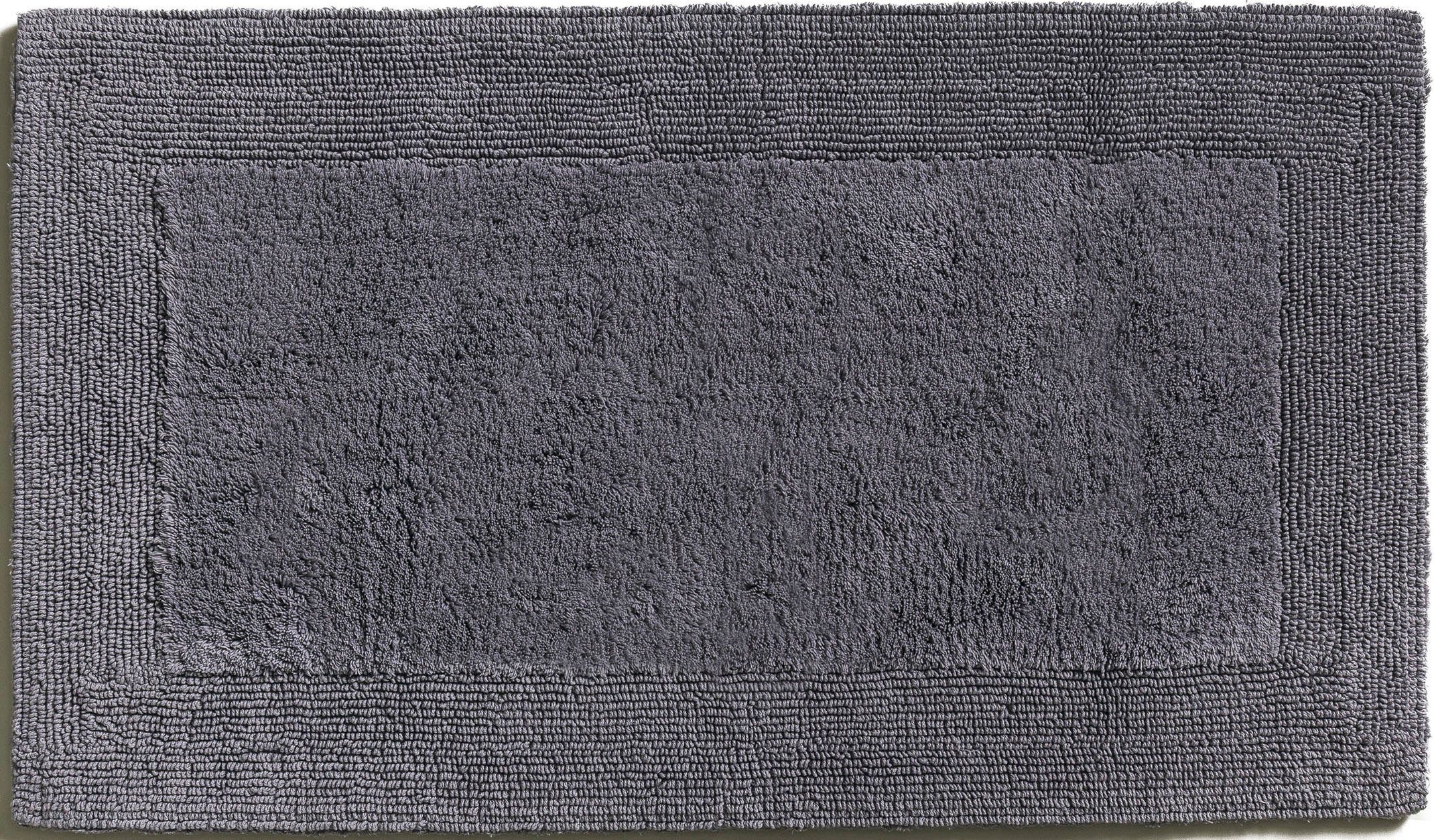 Möve Badematte Loft, Höhe 22 mm, beidseitig nutzbar, Baumwolle, rechteckig günstig online kaufen